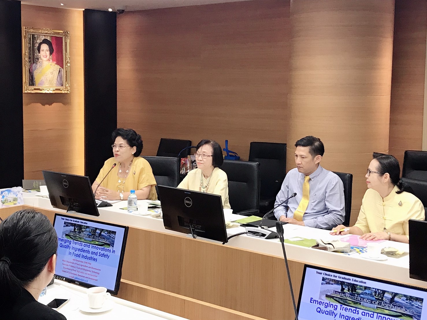 รับฟังการบรรยายพร้อมหารือความร่วมมือทางวิชาการ — 8 พฤษภาคม 2025 — สถาบันเทคโนโลยีจิตรลดา CDTI