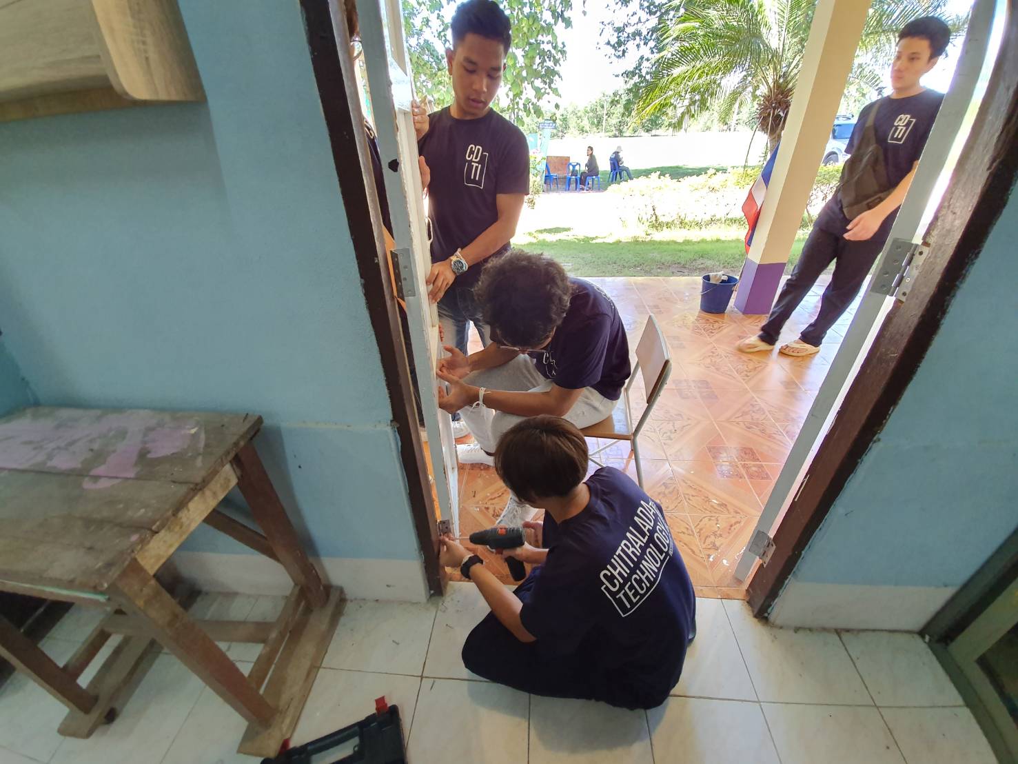CDTI Volunteer Camp ครั้งที่ 1 — 2 พฤษภาคม 2025 — สถาบันเทคโนโลยีจิตรลดา CDTI