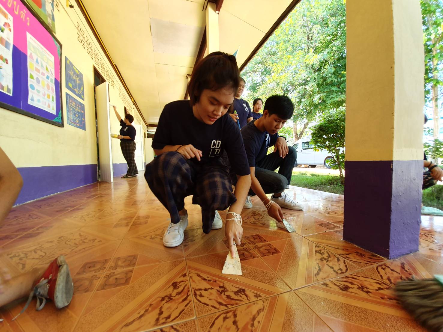 CDTI Volunteer Camp ครั้งที่ 1 — 2 พฤษภาคม 2025 — สถาบันเทคโนโลยีจิตรลดา CDTI