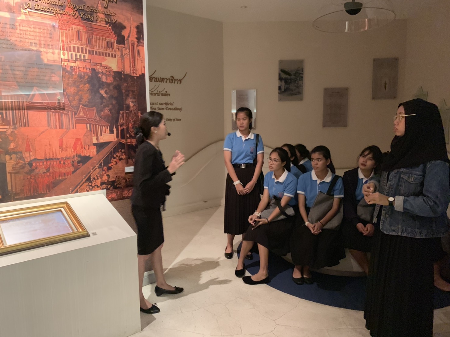 ทัศนศึกษานิทรรศน์รัตนโกสินทร์ — 8 พฤษภาคม 2025 — สถาบันเทคโนโลยีจิตรลดา CDTI