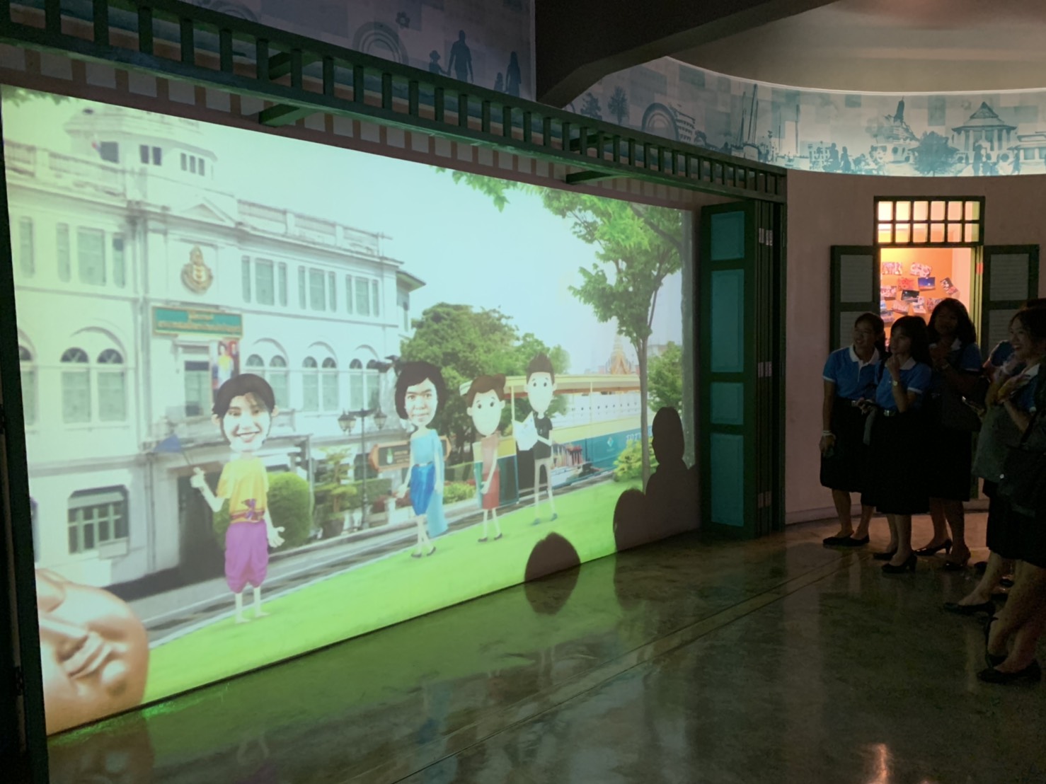ทัศนศึกษานิทรรศน์รัตนโกสินทร์ — 8 พฤษภาคม 2025 — สถาบันเทคโนโลยีจิตรลดา CDTI