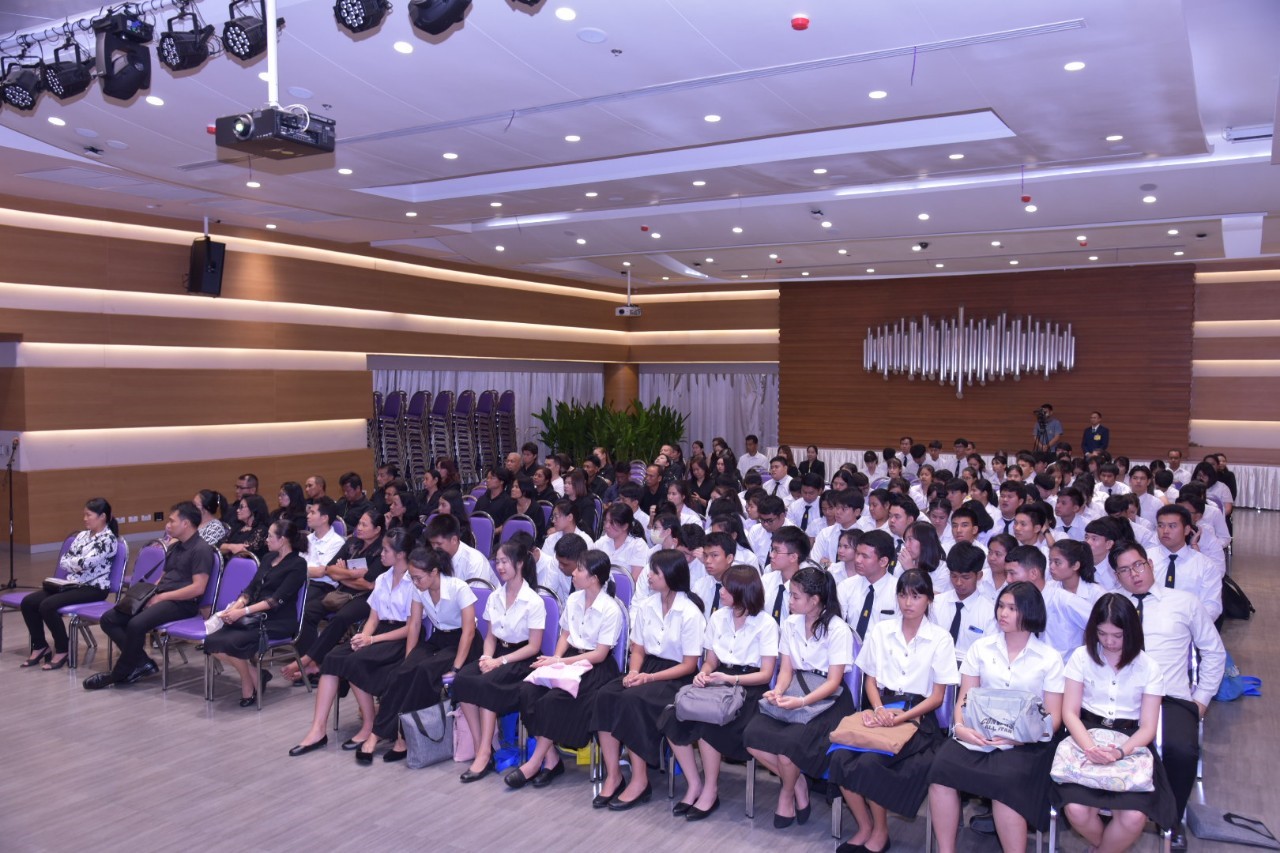 พิธีปฐมนิเทศนักศึกษาใหม่ 2562 — 2 พฤษภาคม 2025 — สถาบันเทคโนโลยีจิตรลดา CDTI