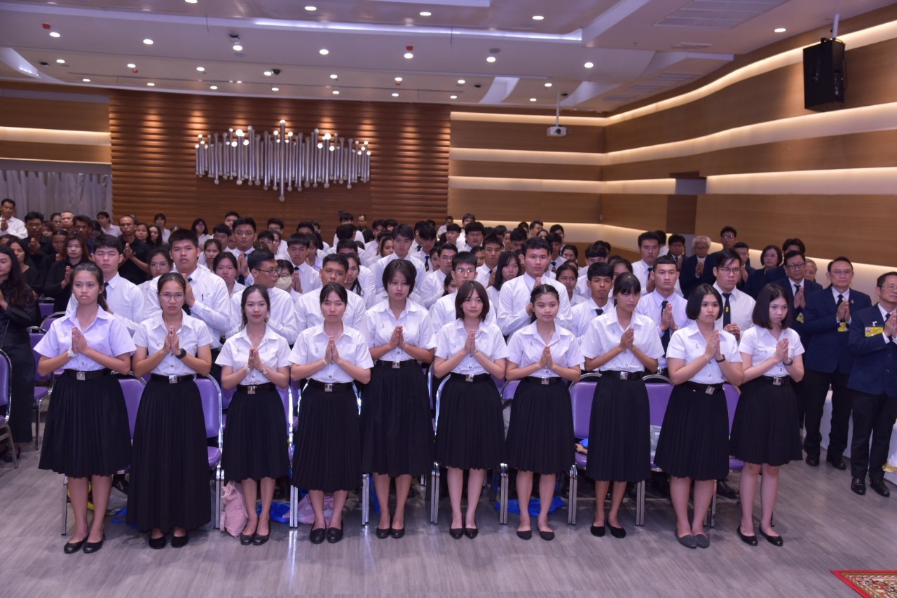 พิธีปฐมนิเทศนักศึกษาใหม่ 2562 — 2 พฤษภาคม 2025 — สถาบันเทคโนโลยีจิตรลดา CDTI