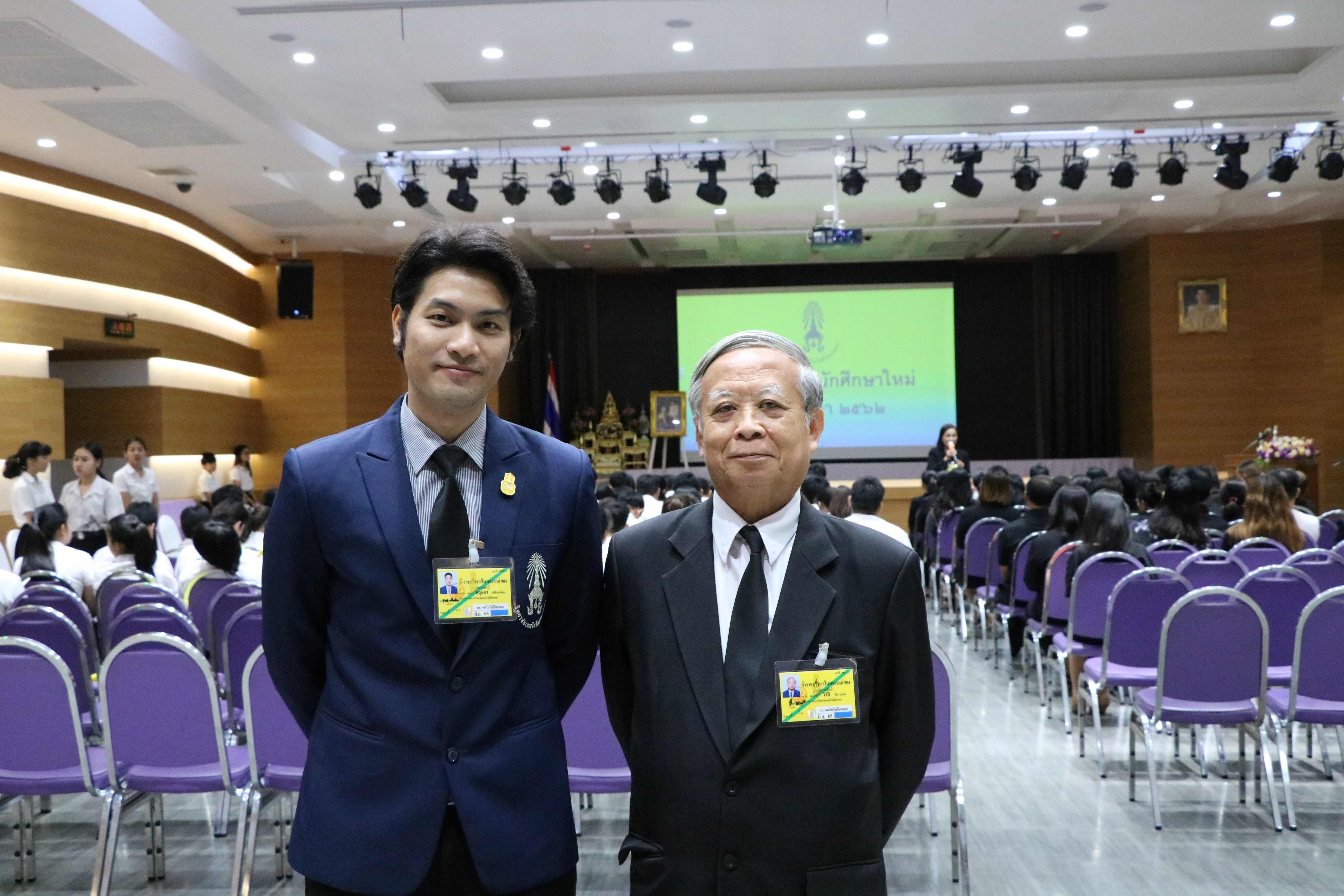 พิธีปฐมนิเทศนักศึกษาใหม่ 2562 — 2 พฤษภาคม 2025 — สถาบันเทคโนโลยีจิตรลดา CDTI