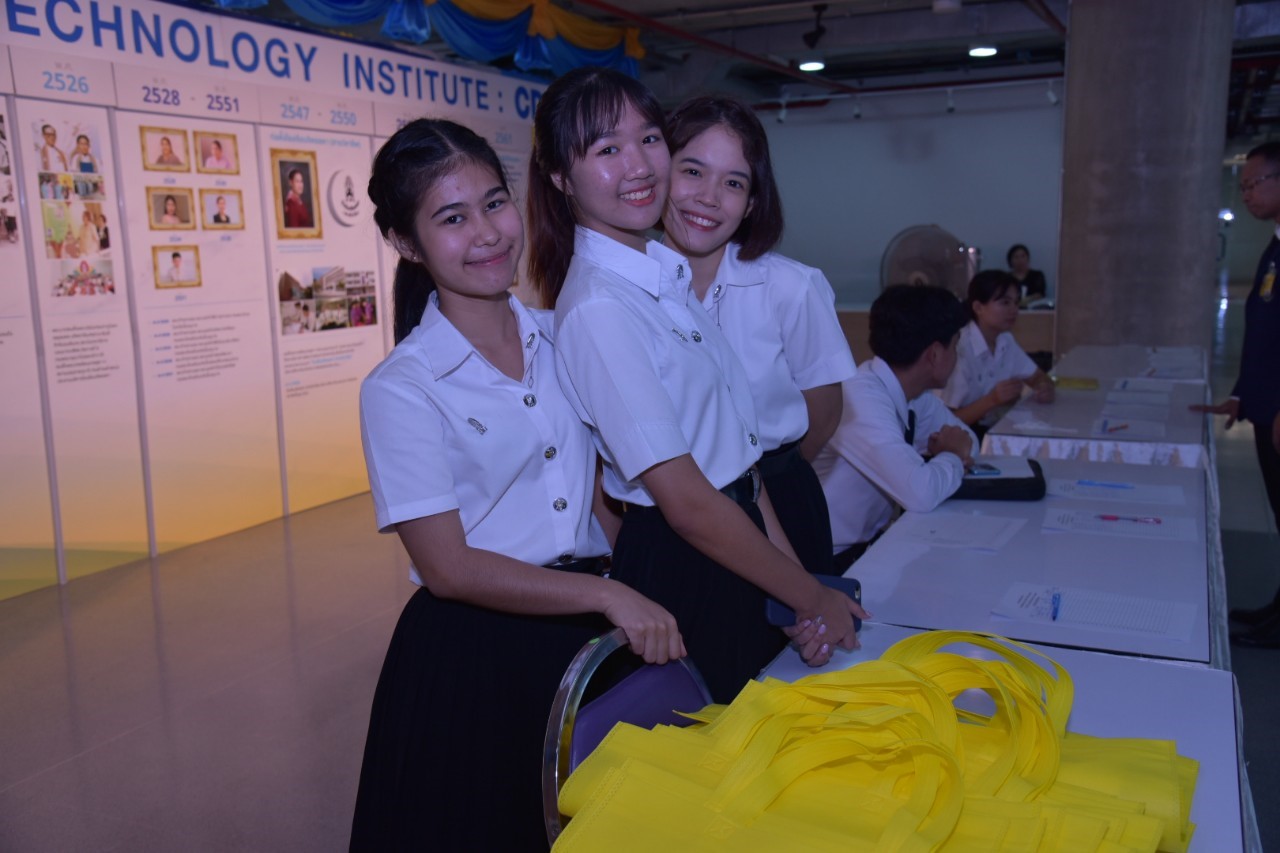 พิธีปฐมนิเทศนักศึกษาใหม่ 2562 — 2 พฤษภาคม 2025 — สถาบันเทคโนโลยีจิตรลดา CDTI