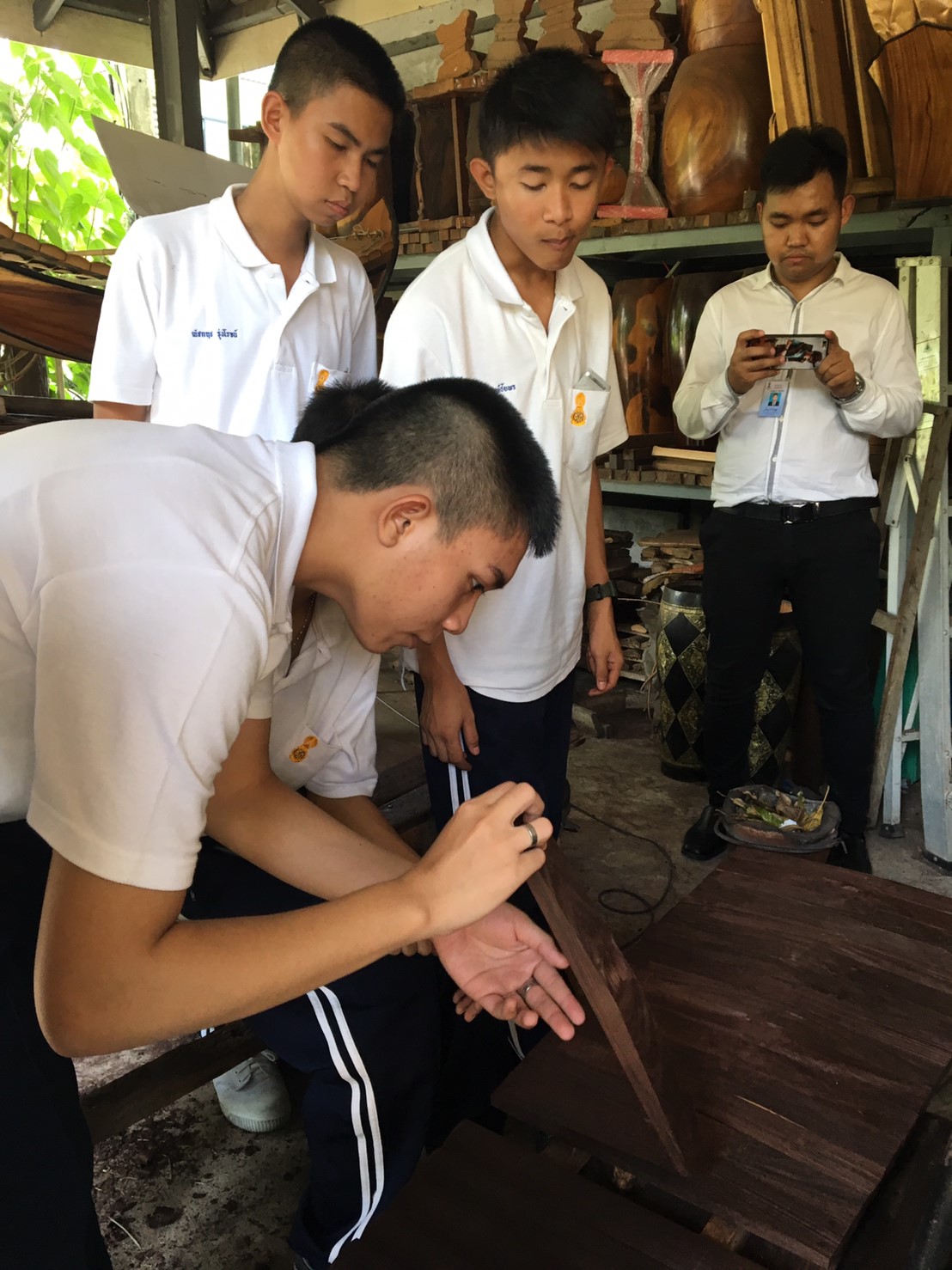 กิจกรรมศึกษาดูงานบ้านช่างดนตรีไทย อาจารย์ภูมิใจ รื่นเริง (ช่างภูมิใจ) — 2 พฤษภาคม 2025 — สถาบันเทคโนโลยีจิตรลดา CDTI