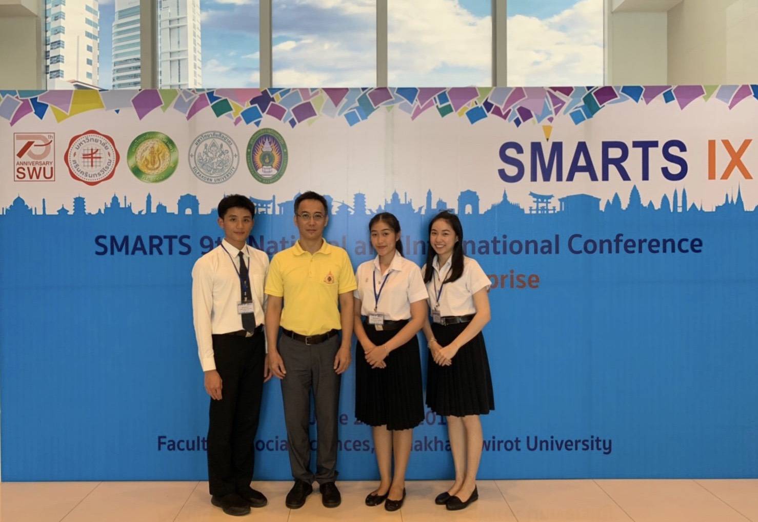 นำเสนอผลงานวิจัย SMARTS ครั้งที่ 9 — 2 พฤษภาคม 2025 — สถาบันเทคโนโลยีจิตรลดา CDTI