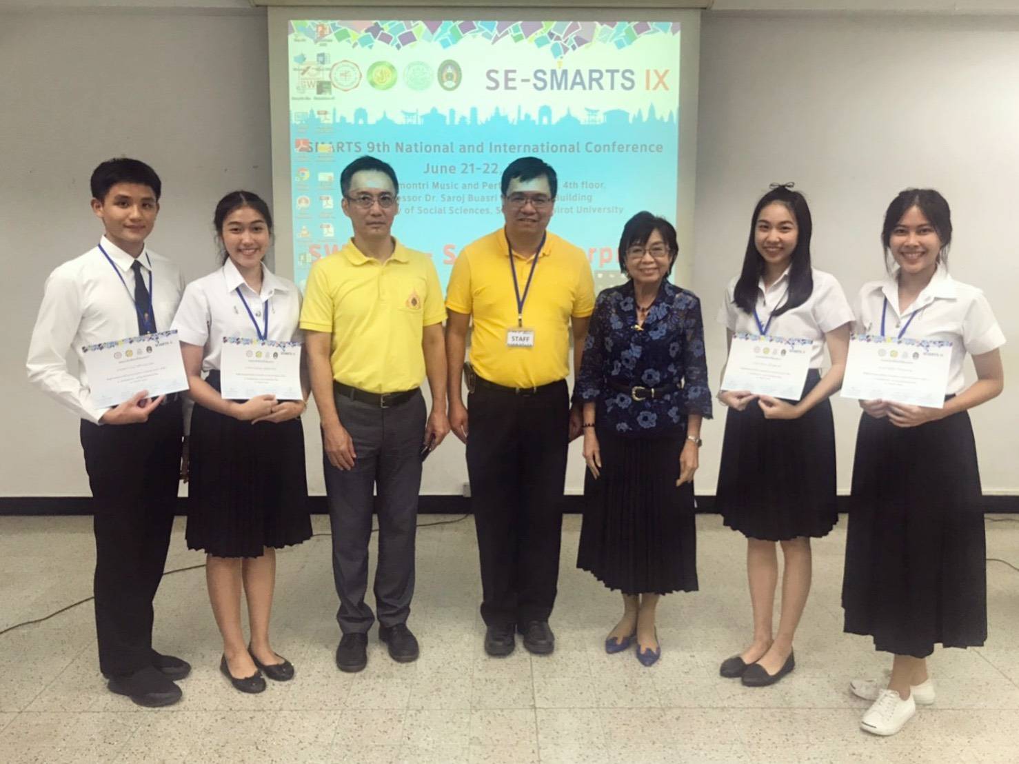 นำเสนอผลงานวิจัย SMARTS ครั้งที่ 9 — 2 พฤษภาคม 2025 — สถาบันเทคโนโลยีจิตรลดา CDTI