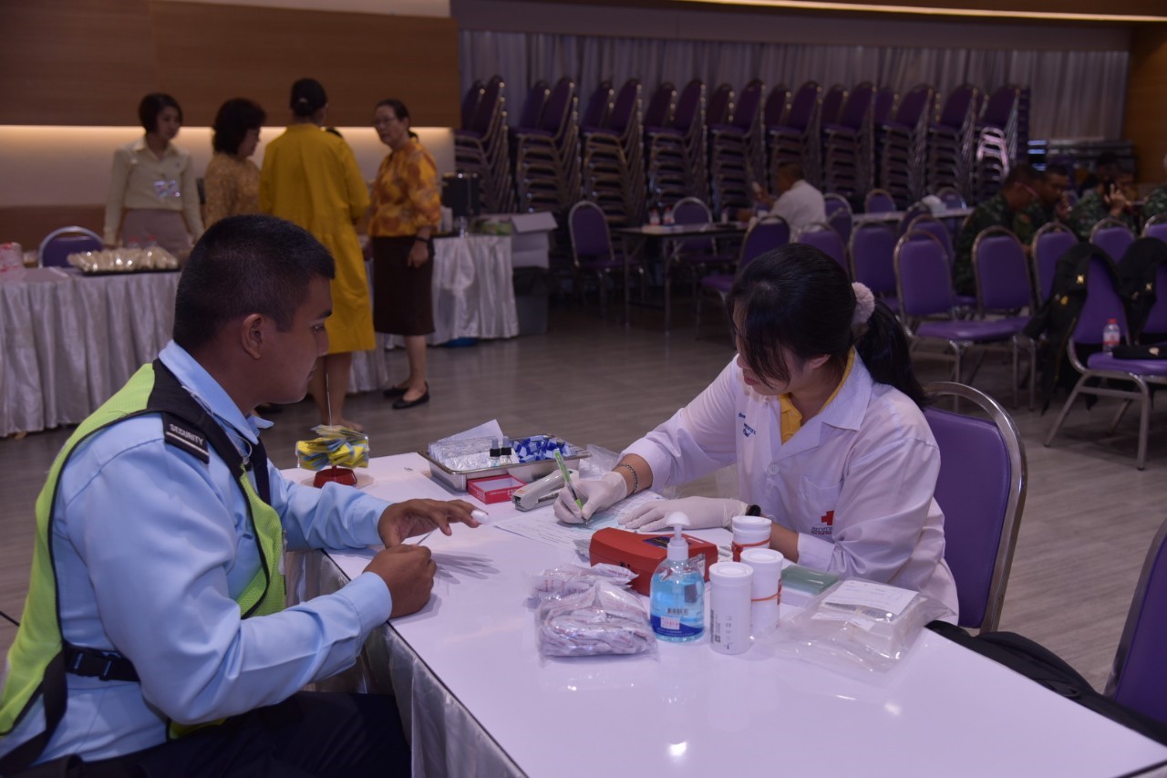 บริจาคโลหิต — 2 พฤษภาคม 2025 — สถาบันเทคโนโลยีจิตรลดา CDTI