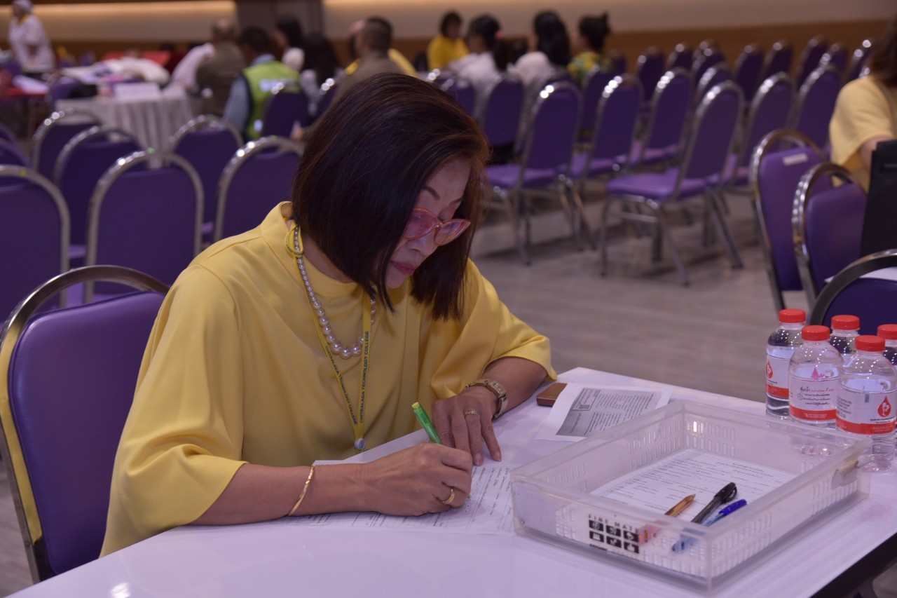 บริจาคโลหิต — 2 พฤษภาคม 2025 — สถาบันเทคโนโลยีจิตรลดา CDTI