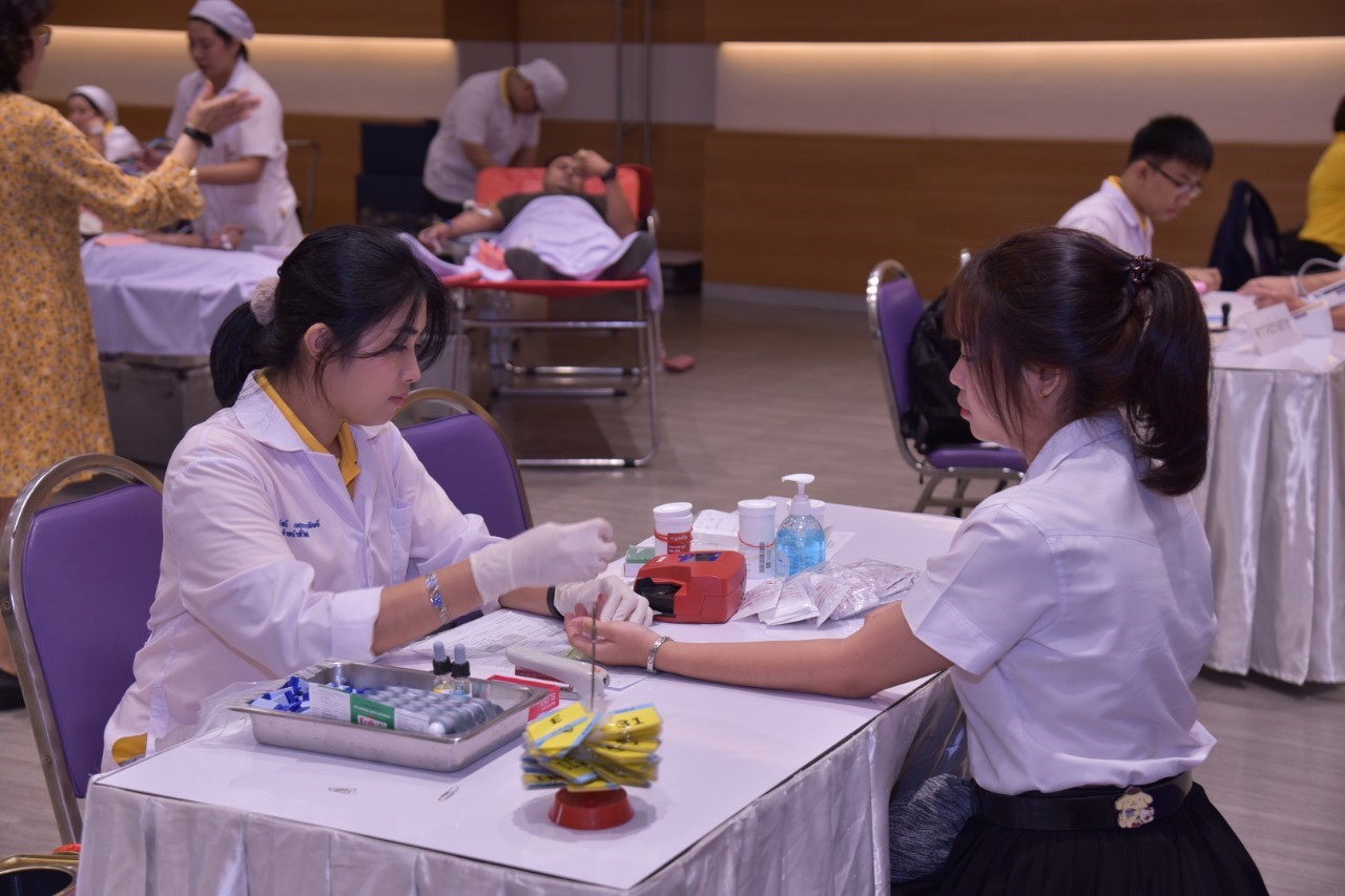 บริจาคโลหิต — 2 พฤษภาคม 2025 — สถาบันเทคโนโลยีจิตรลดา CDTI