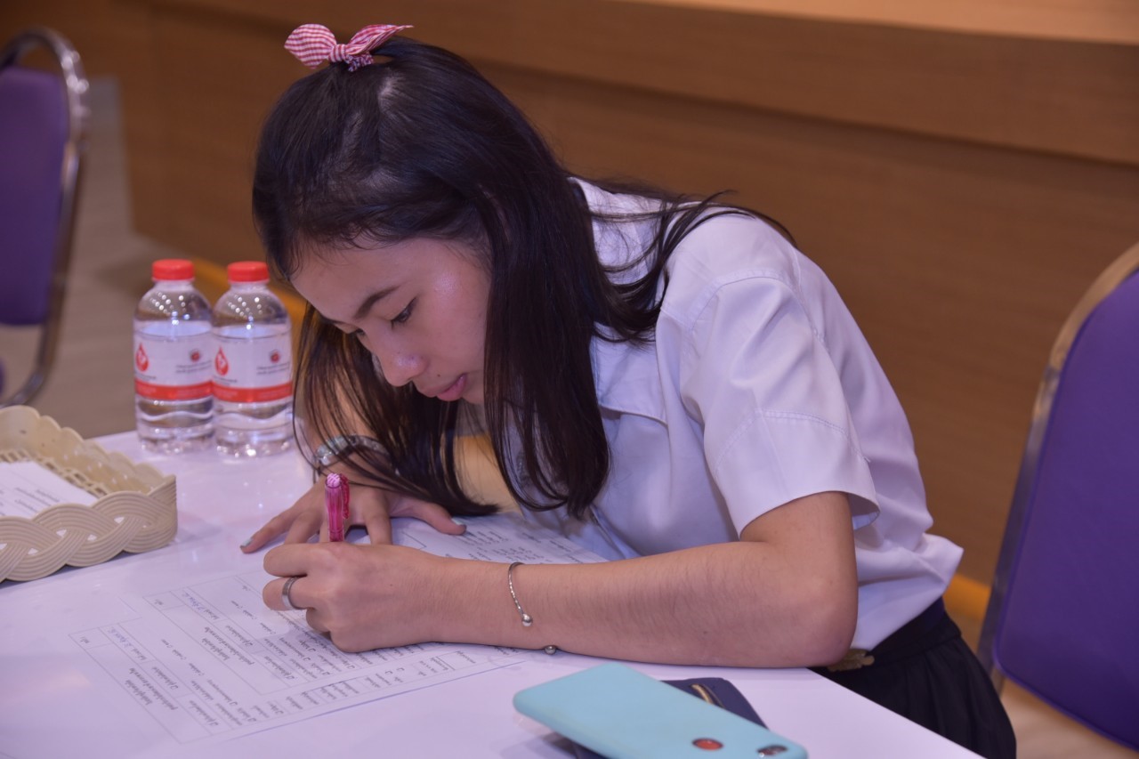 บริจาคโลหิต — 2 พฤษภาคม 2025 — สถาบันเทคโนโลยีจิตรลดา CDTI