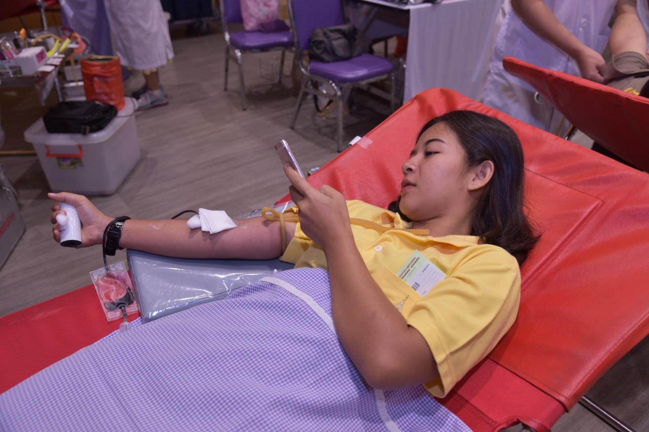 บริจาคโลหิต — 2 พฤษภาคม 2025 — สถาบันเทคโนโลยีจิตรลดา CDTI