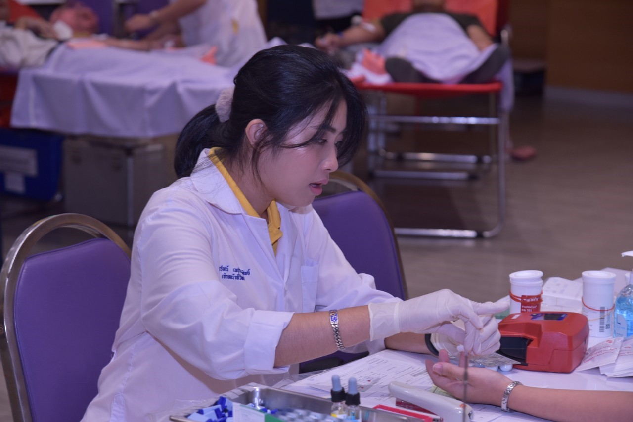 บริจาคโลหิต — 2 พฤษภาคม 2025 — สถาบันเทคโนโลยีจิตรลดา CDTI