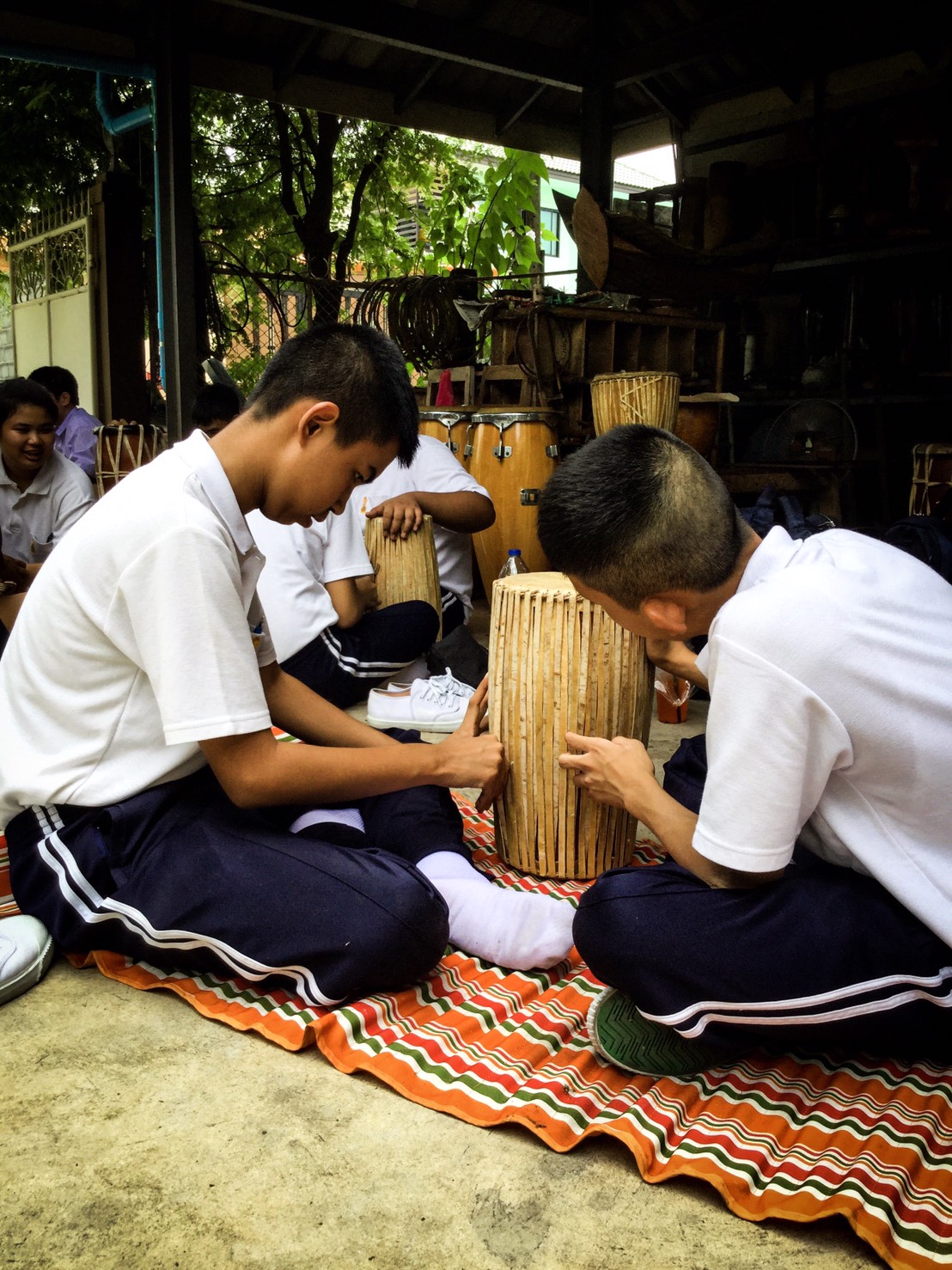 กิจกรรมศึกษาดูงานบ้านช่างดนตรีไทย อาจารย์ภูมิใจ รื่นเริง — 2 พฤษภาคม 2025 — สถาบันเทคโนโลยีจิตรลดา CDTI