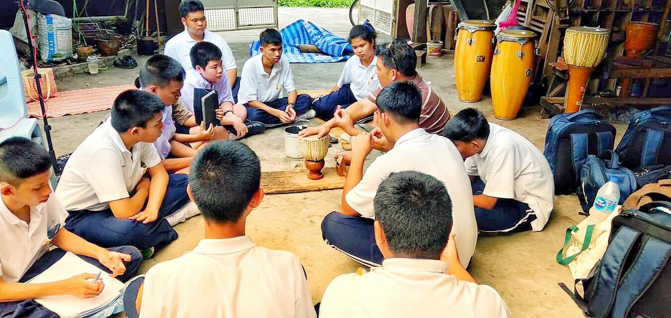 กิจกรรมศึกษาดูงานบ้านช่างดนตรีไทย อาจารย์ภูมิใจ รื่นเริง — 2 พฤษภาคม 2025 — สถาบันเทคโนโลยีจิตรลดา CDTI