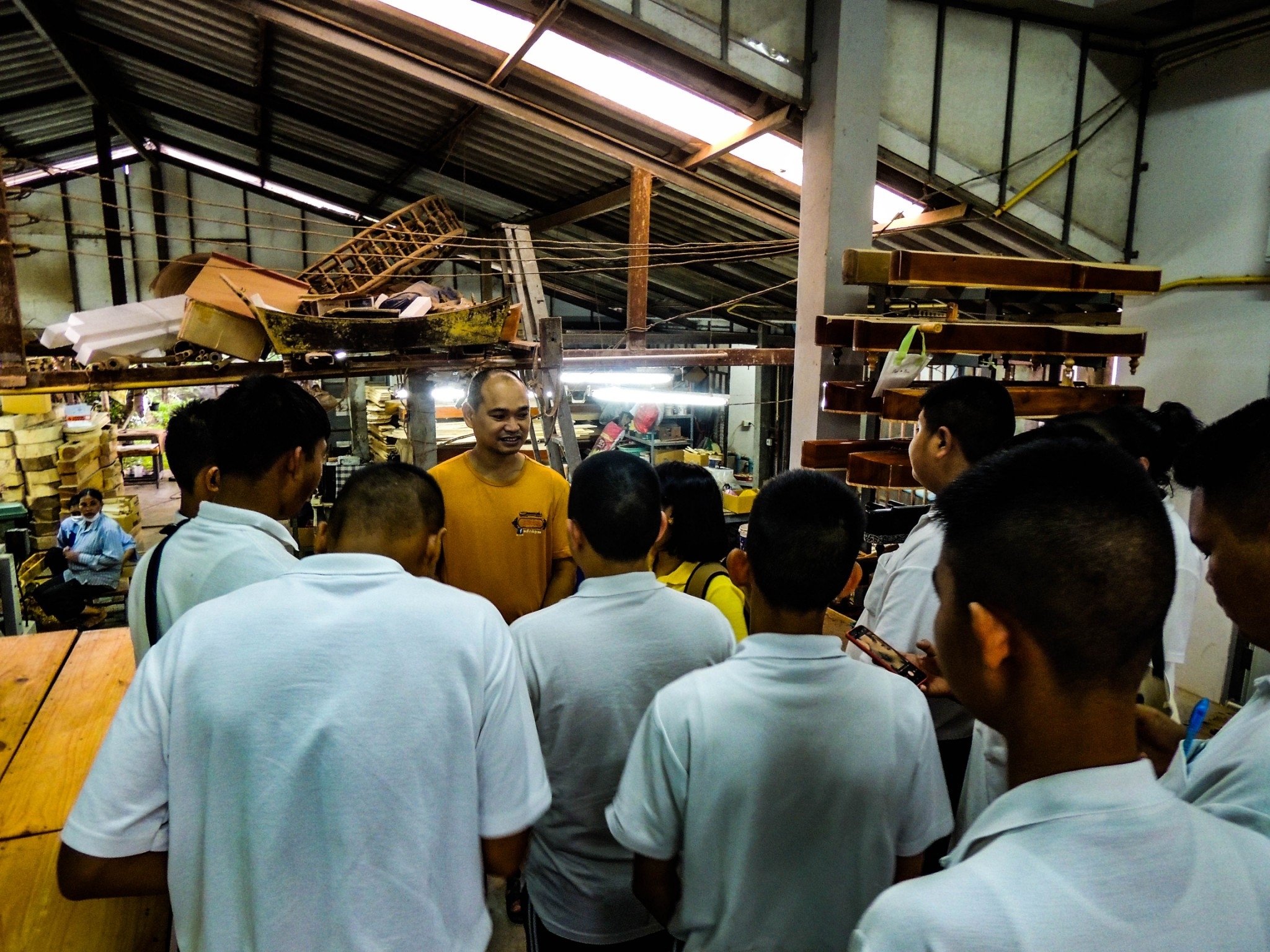 ศึกษาดูงาน บ้านช่างดนตรีไทย — 2 พฤษภาคม 2025 — สถาบันเทคโนโลยีจิตรลดา CDTI