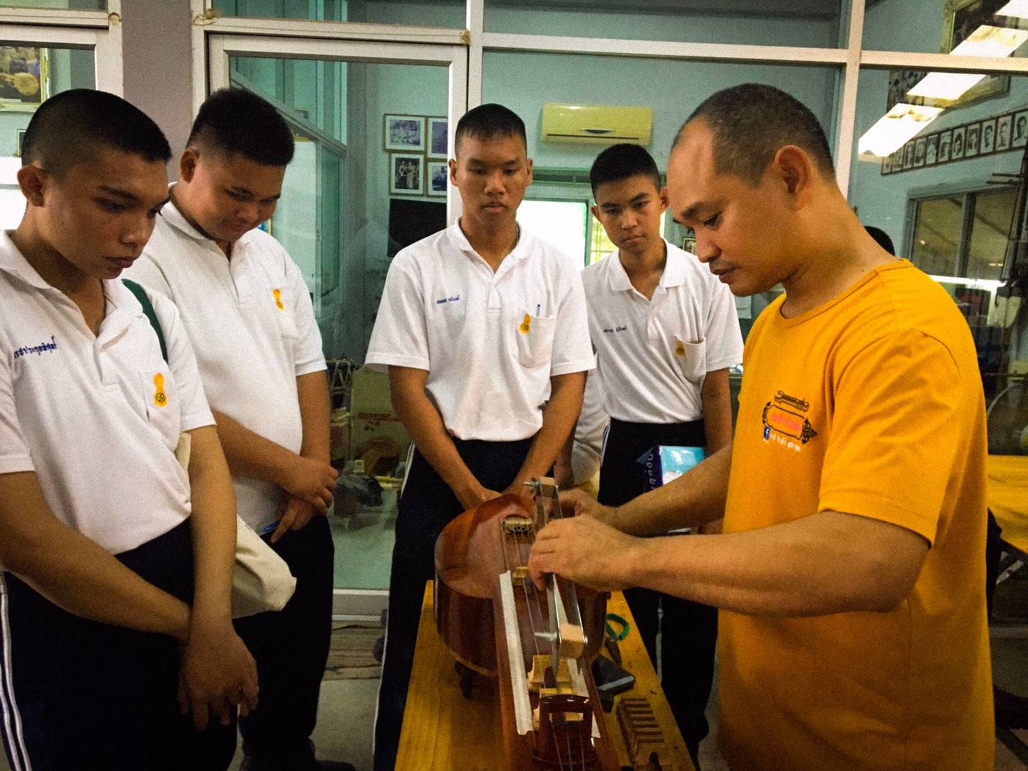 ศึกษาดูงาน บ้านช่างดนตรีไทย — 2 พฤษภาคม 2025 — สถาบันเทคโนโลยีจิตรลดา CDTI