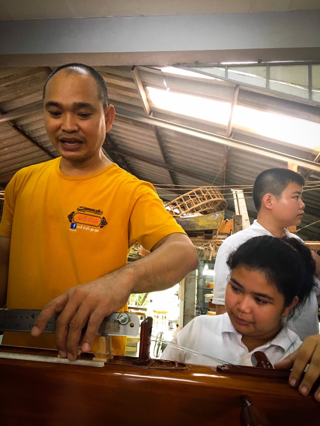 ศึกษาดูงาน บ้านช่างดนตรีไทย — 2 พฤษภาคม 2025 — สถาบันเทคโนโลยีจิตรลดา CDTI