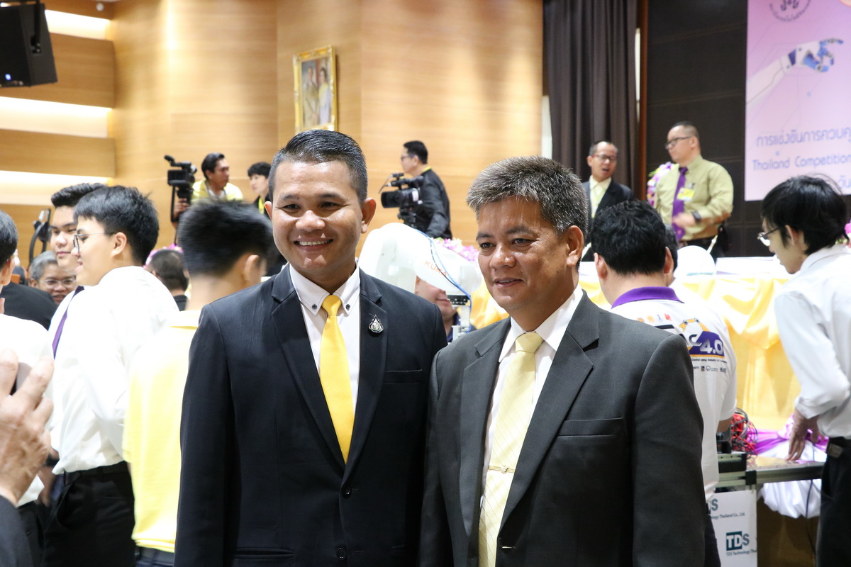 จัดการแข่งขัน การควบคุมหุ่นยนต์และระบบอัตโนมัติ — 2 พฤษภาคม 2025 — สถาบันเทคโนโลยีจิตรลดา CDTI