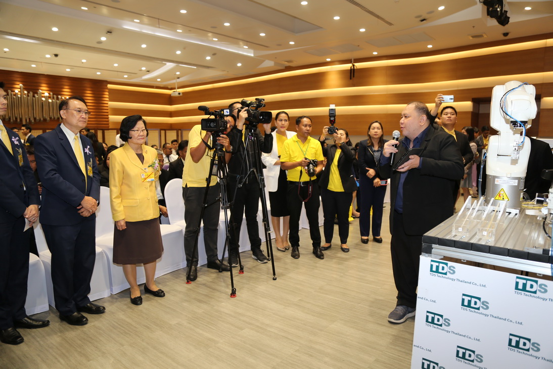 จัดการแข่งขัน การควบคุมหุ่นยนต์และระบบอัตโนมัติ — 2 พฤษภาคม 2025 — สถาบันเทคโนโลยีจิตรลดา CDTI