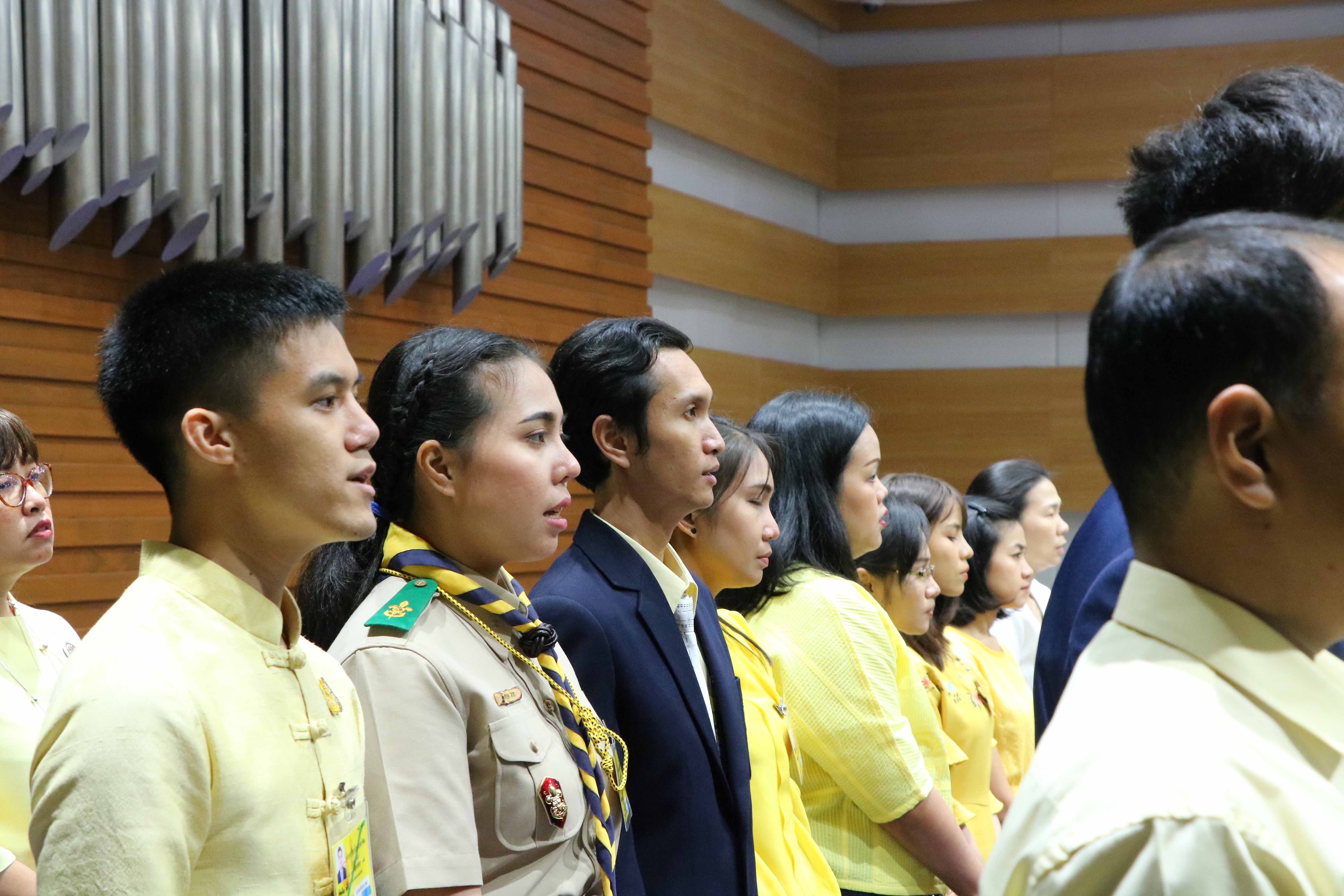 ถวายพระพรชัยมงคลพระบาทสมเด็จพระเจ้าอยู่หัว — 2 พฤษภาคม 2025 — สถาบันเทคโนโลยีจิตรลดา CDTI
