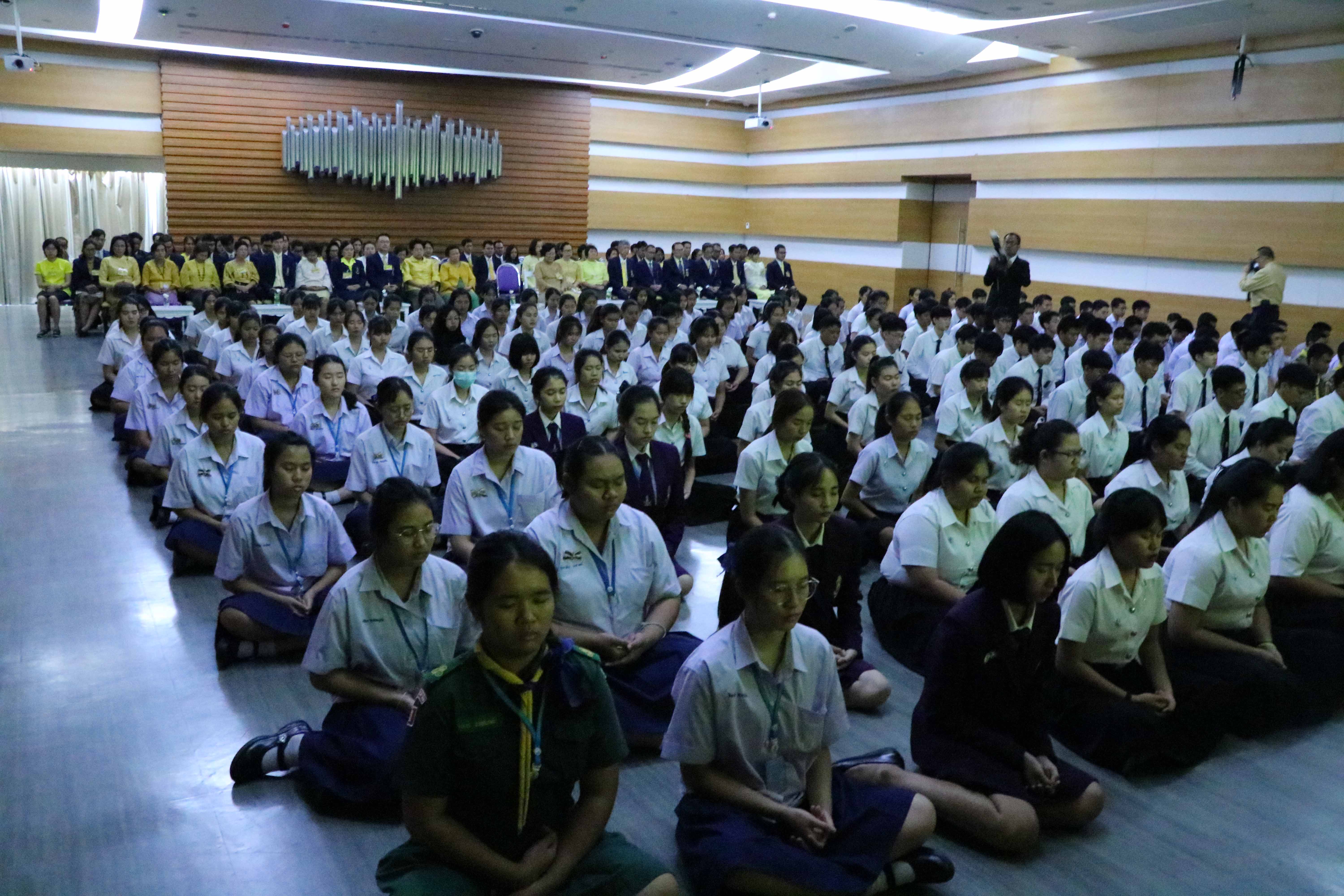 ถวายพระพรชัยมงคลพระบาทสมเด็จพระเจ้าอยู่หัว — 2 พฤษภาคม 2025 — สถาบันเทคโนโลยีจิตรลดา CDTI
