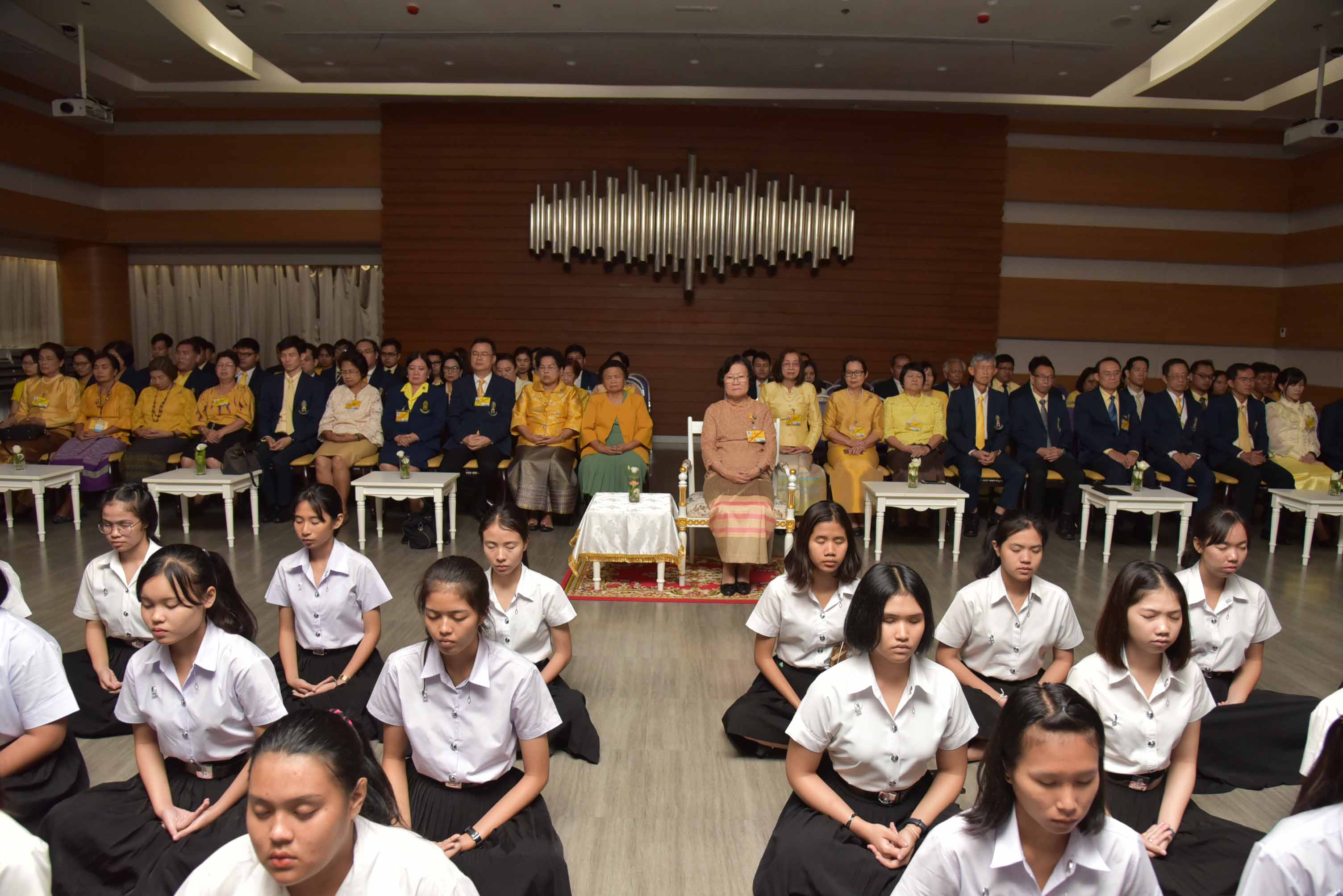 ถวายพระพรชัยมงคลพระบาทสมเด็จพระเจ้าอยู่หัว — 2 พฤษภาคม 2025 — สถาบันเทคโนโลยีจิตรลดา CDTI