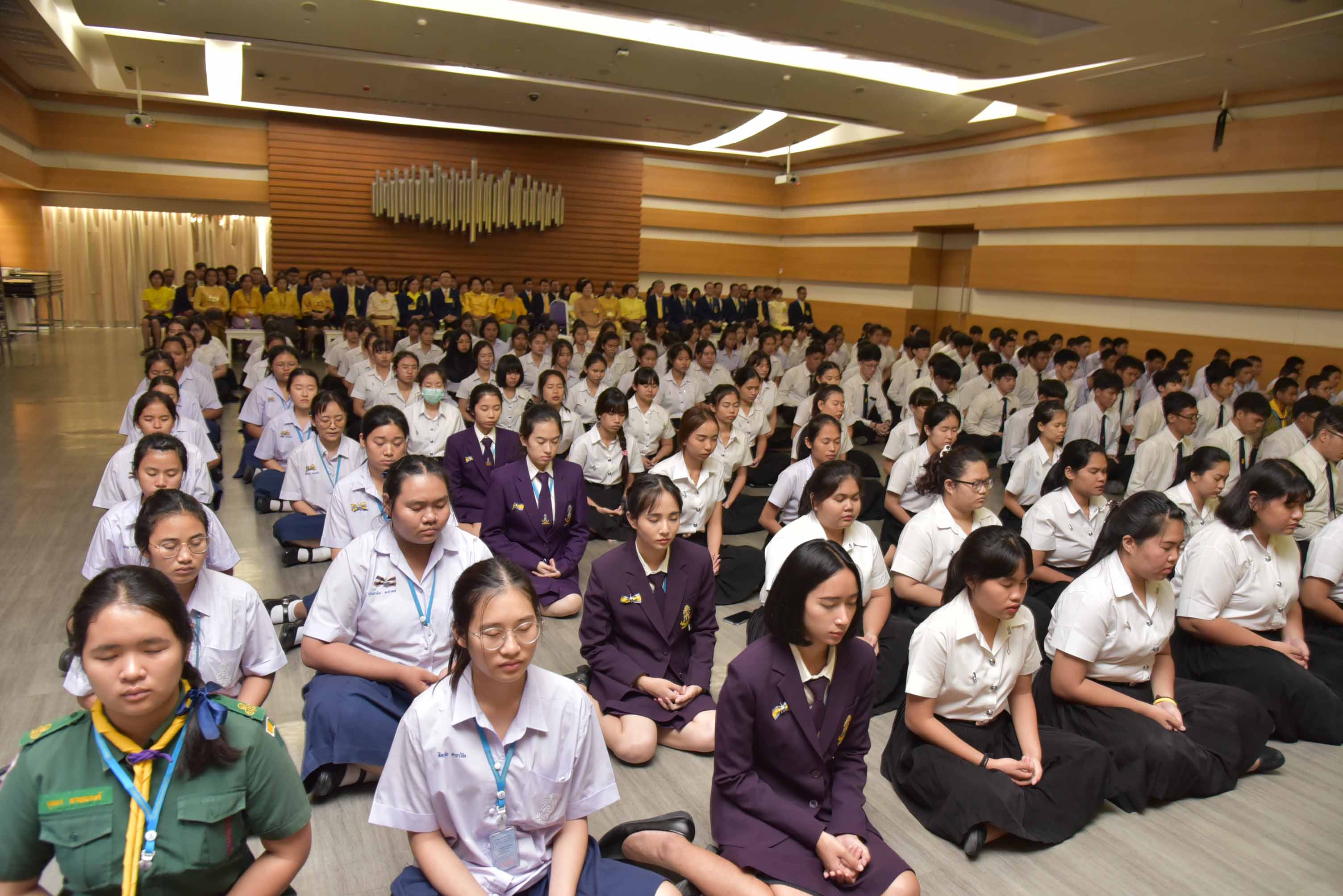 ถวายพระพรชัยมงคลพระบาทสมเด็จพระเจ้าอยู่หัว — 2 พฤษภาคม 2025 — สถาบันเทคโนโลยีจิตรลดา CDTI