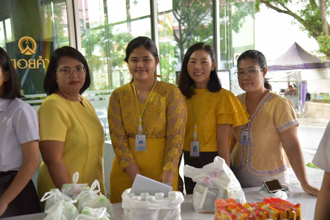 ตักบาตรถวายเป็นพระราชกุศล — 2 พฤษภาคม 2025 — สถาบันเทคโนโลยีจิตรลดา CDTI