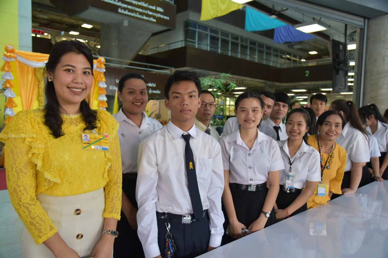 ตักบาตรถวายเป็นพระราชกุศล — 2 พฤษภาคม 2025 — สถาบันเทคโนโลยีจิตรลดา CDTI