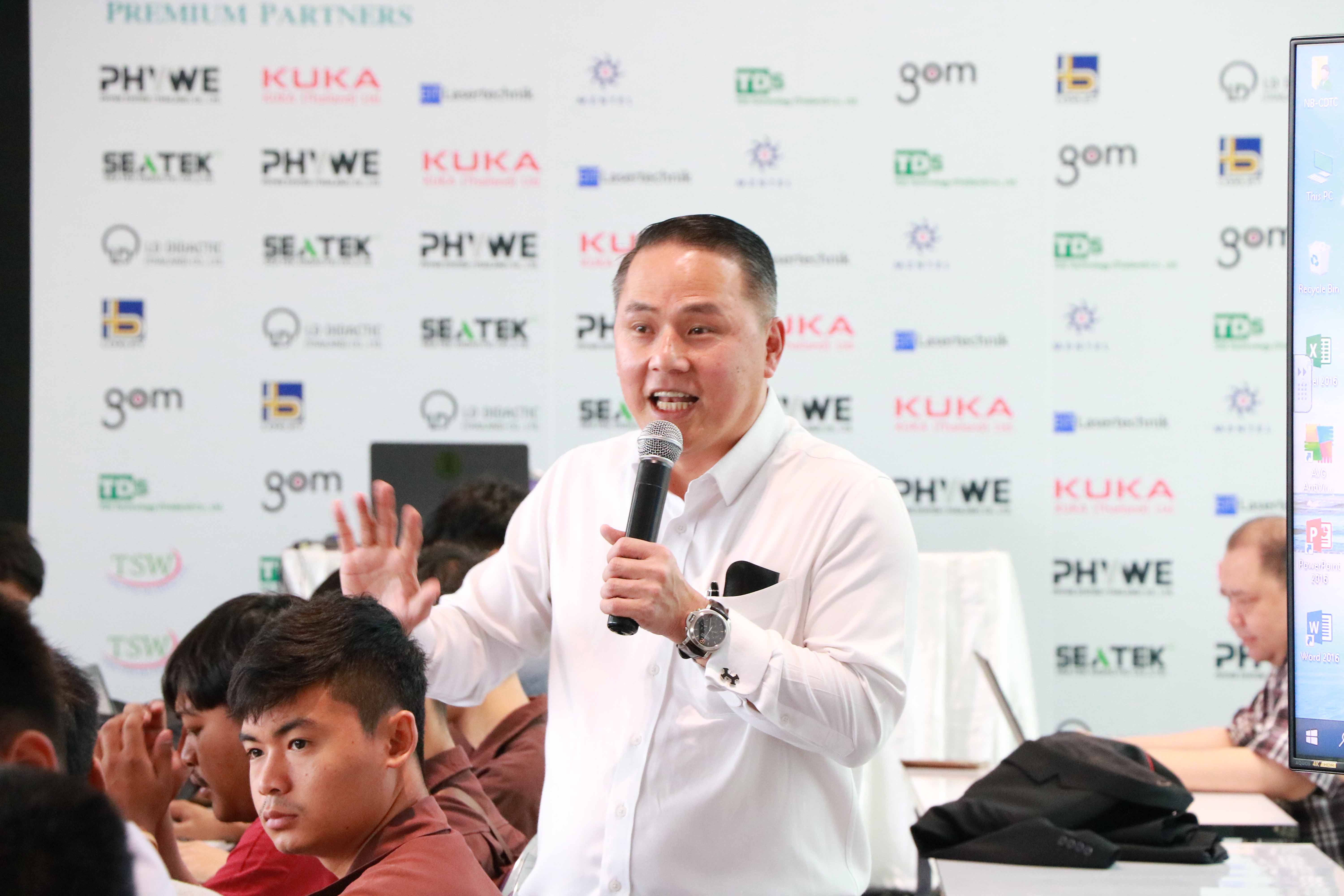 อบรมการแข่งกันควบคุมระบบอัตโนมัติในอุตสาหกรรม 4.0 สัปดาห์แรก — 2 พฤษภาคม 2025 — สถาบันเทคโนโลยีจิตรลดา CDTI