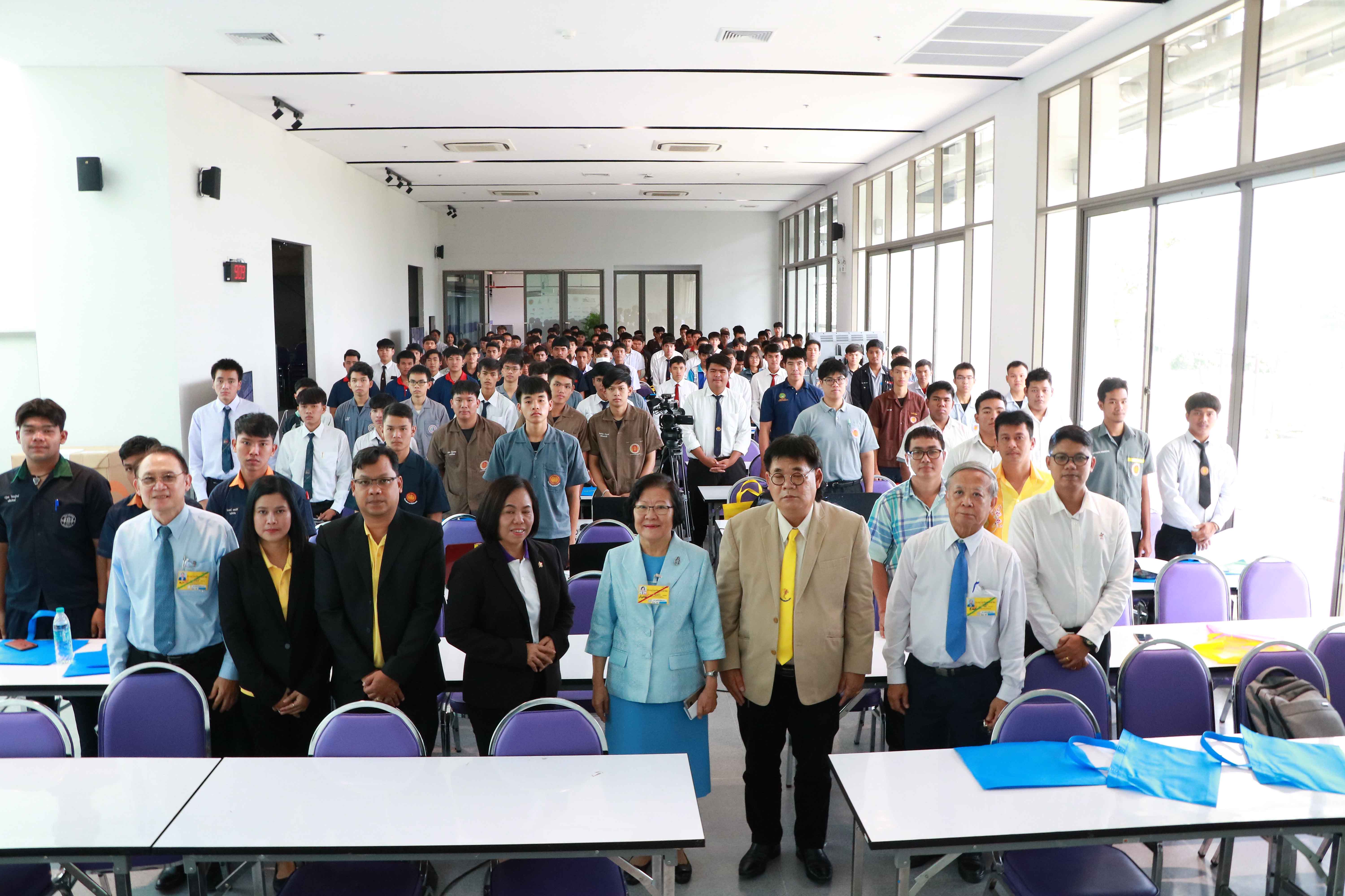 ต้อนรับคณะอบรมควบคุมหุ่นยนต์ — 2 พฤษภาคม 2025 — สถาบันเทคโนโลยีจิตรลดา CDTI