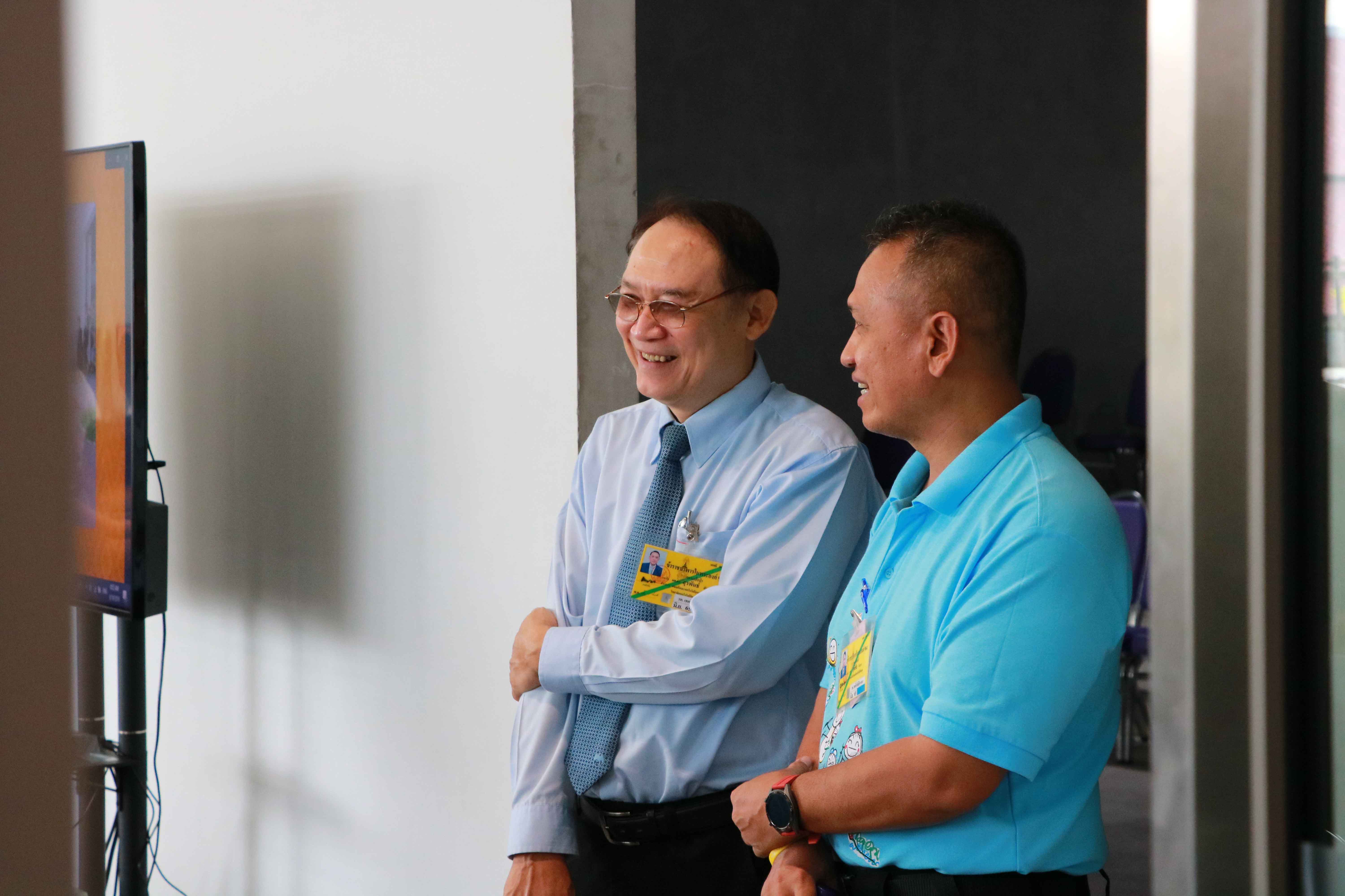 ต้อนรับคณะอบรมควบคุมหุ่นยนต์ — 2 พฤษภาคม 2025 — สถาบันเทคโนโลยีจิตรลดา CDTI