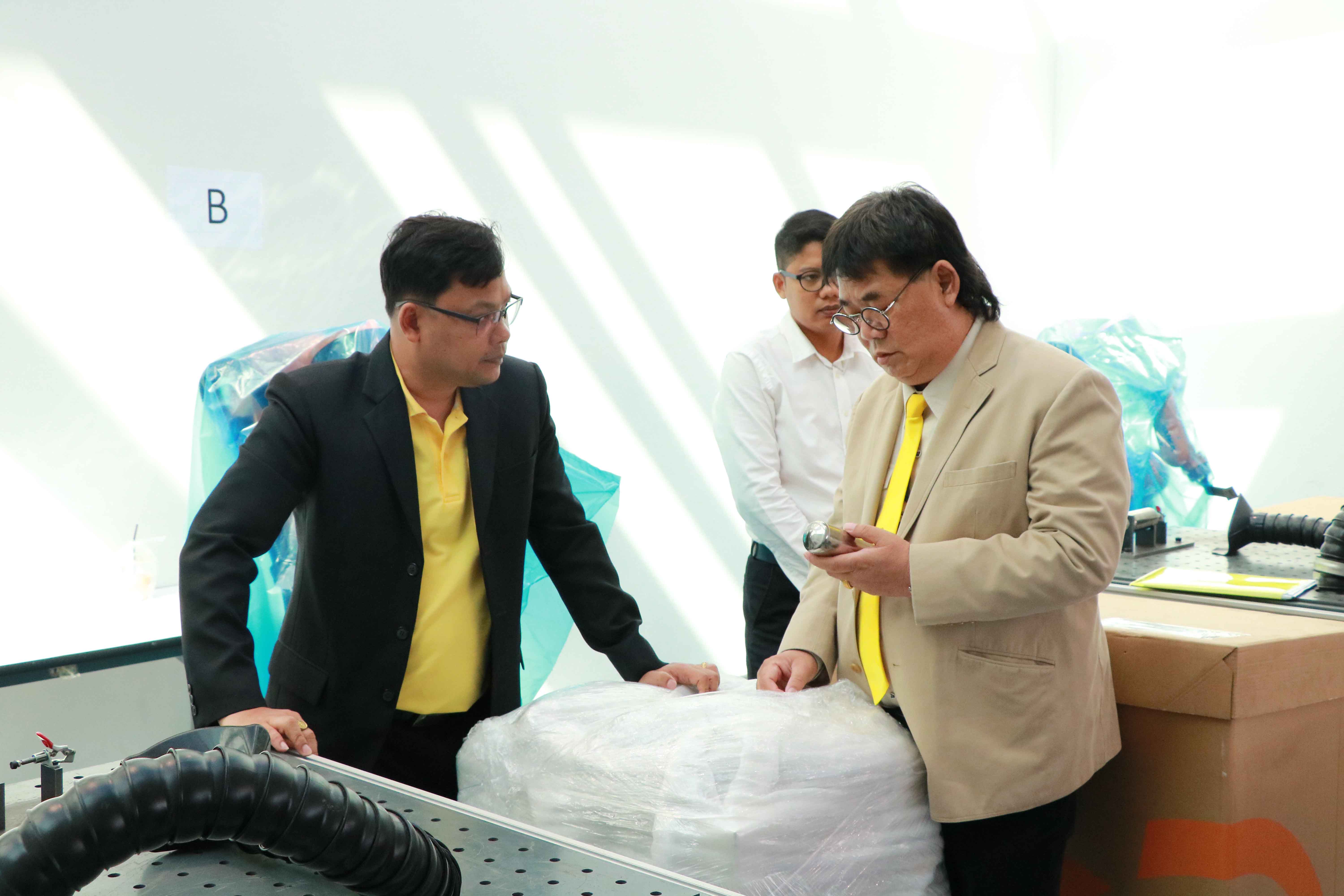 ต้อนรับคณะอบรมควบคุมหุ่นยนต์ — 2 พฤษภาคม 2025 — สถาบันเทคโนโลยีจิตรลดา CDTI