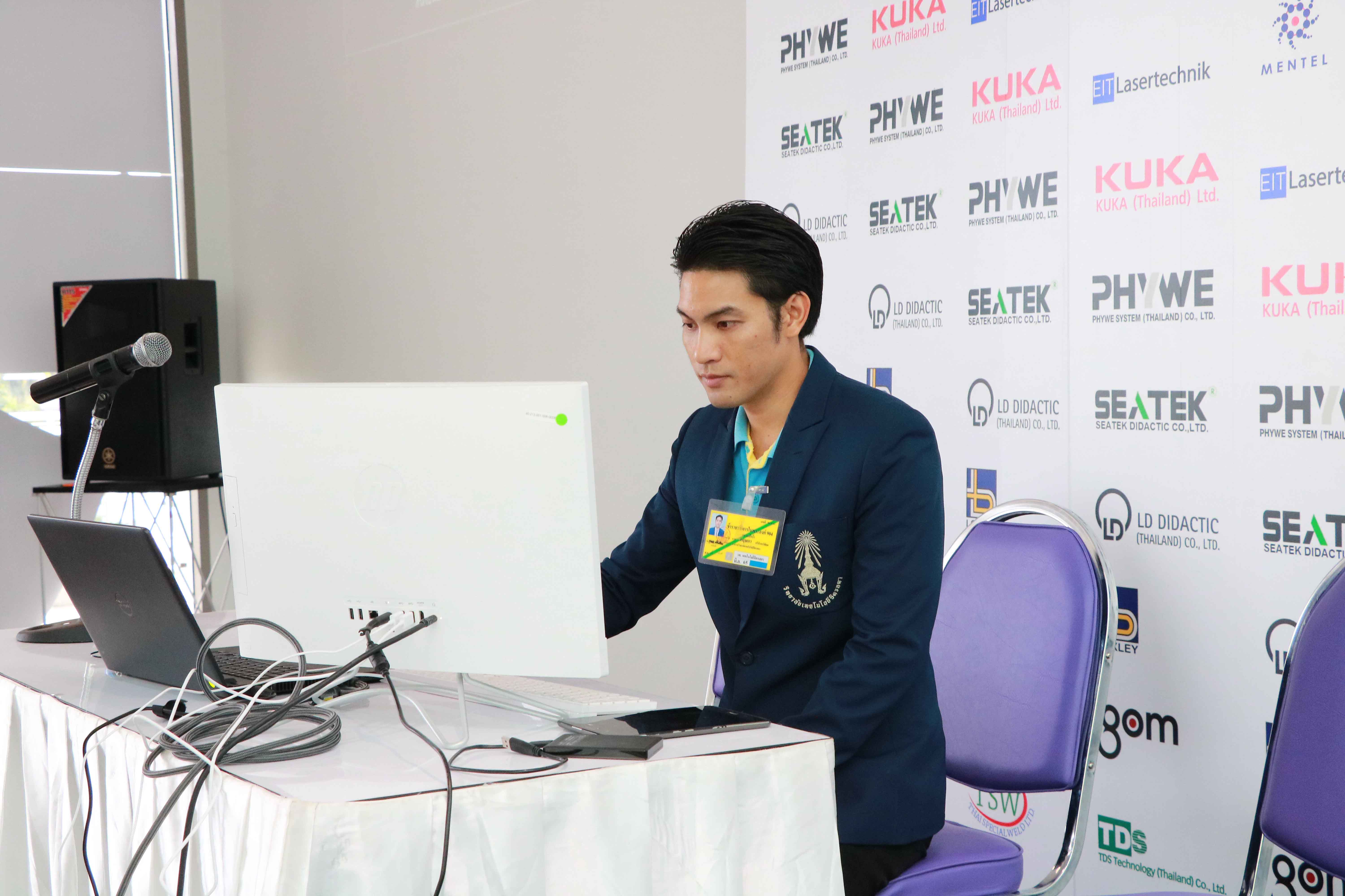 ต้อนรับคณะอบรมควบคุมหุ่นยนต์ — 2 พฤษภาคม 2025 — สถาบันเทคโนโลยีจิตรลดา CDTI