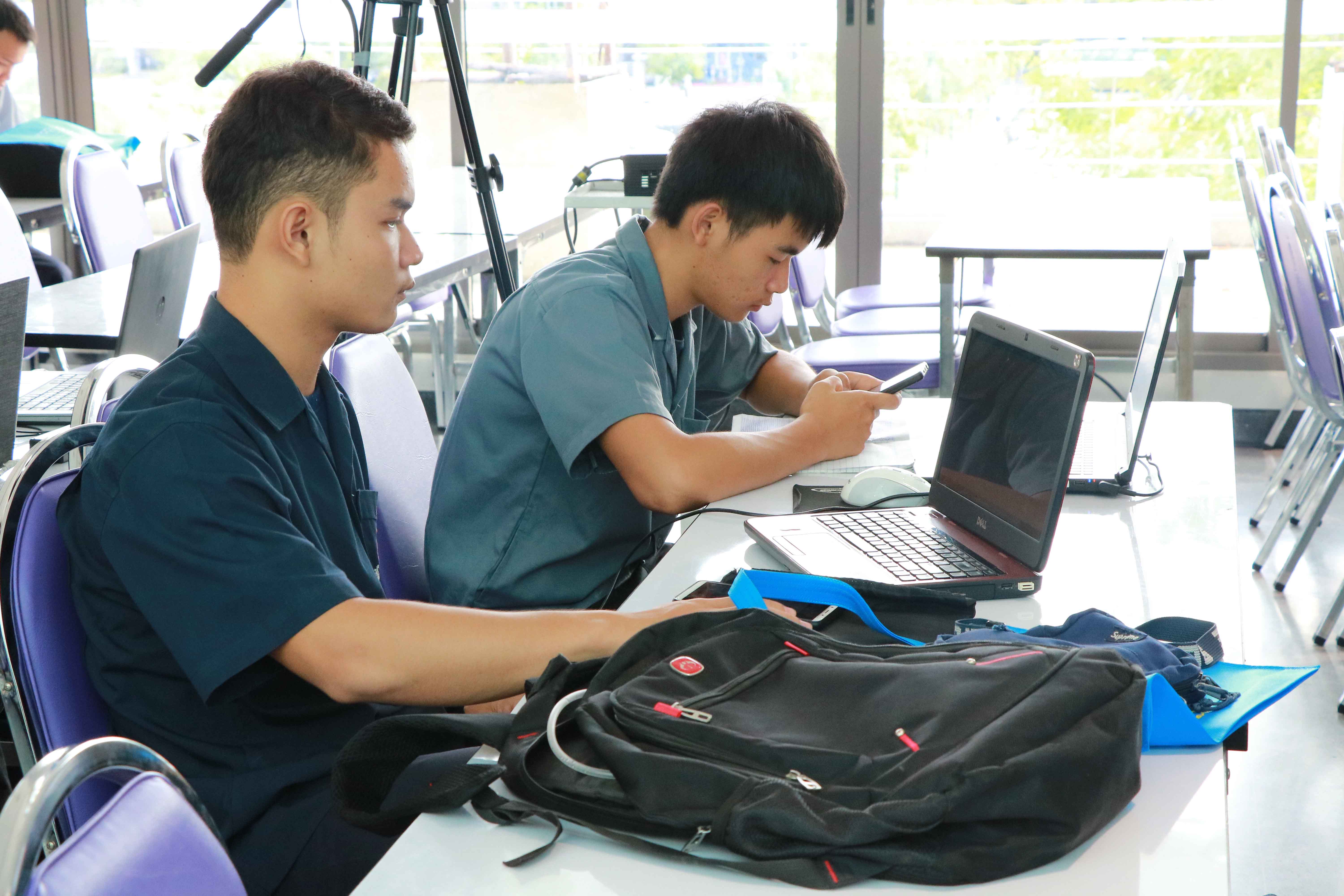 ต้อนรับคณะอบรมควบคุมหุ่นยนต์ — 2 พฤษภาคม 2025 — สถาบันเทคโนโลยีจิตรลดา CDTI