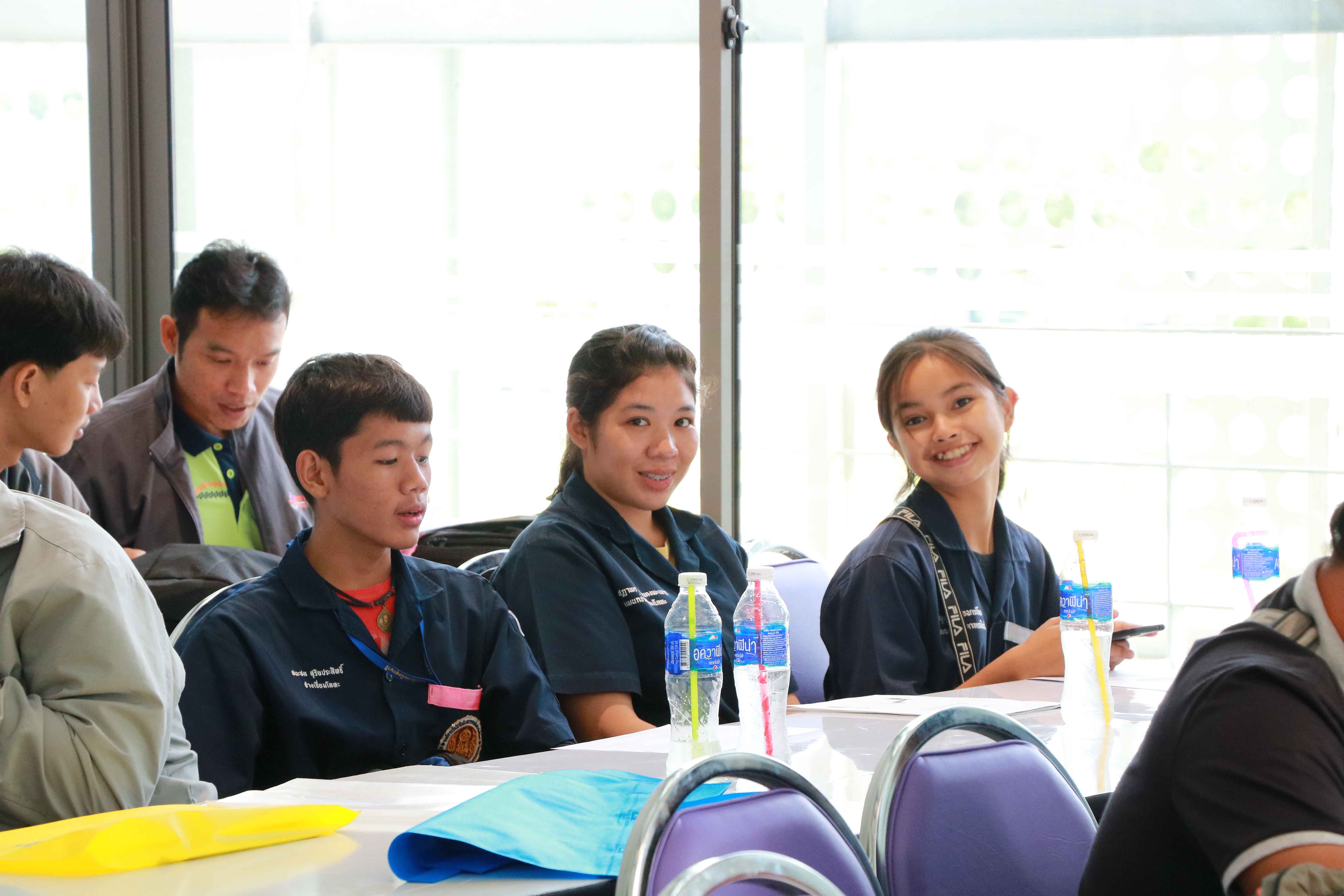 ต้อนรับคณะอบรมควบคุมหุ่นยนต์ — 2 พฤษภาคม 2025 — สถาบันเทคโนโลยีจิตรลดา CDTI