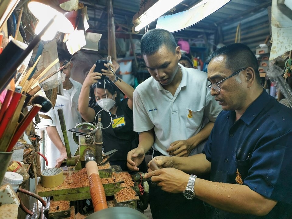 ศึกษาดูงาน บ้านช่างดนตรีไทย พันจ่าเอกชัยนรินทร์ แถมมีทรัพย์ (ช่างนคร) — 2 พฤษภาคม 2025 — สถาบันเทคโนโลยีจิตรลดา CDTI