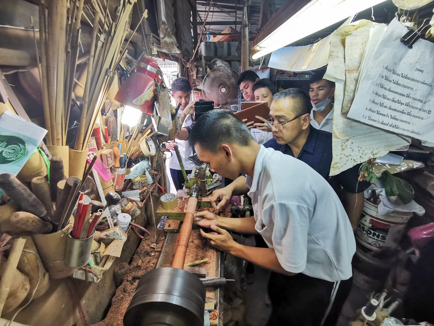 ศึกษาดูงาน บ้านช่างดนตรีไทย พันจ่าเอกชัยนรินทร์ แถมมีทรัพย์ (ช่างนคร) — 2 พฤษภาคม 2025 — สถาบันเทคโนโลยีจิตรลดา CDTI
