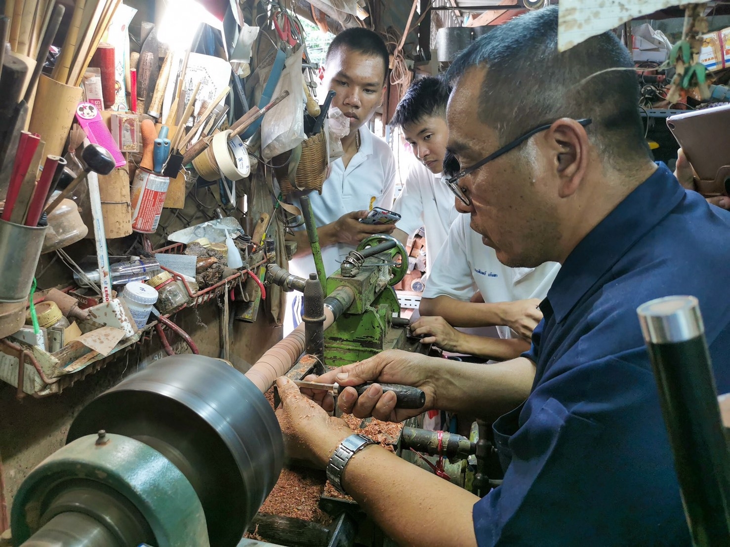 ศึกษาดูงาน บ้านช่างดนตรีไทย พันจ่าเอกชัยนรินทร์ แถมมีทรัพย์ (ช่างนคร) — 2 พฤษภาคม 2025 — สถาบันเทคโนโลยีจิตรลดา CDTI