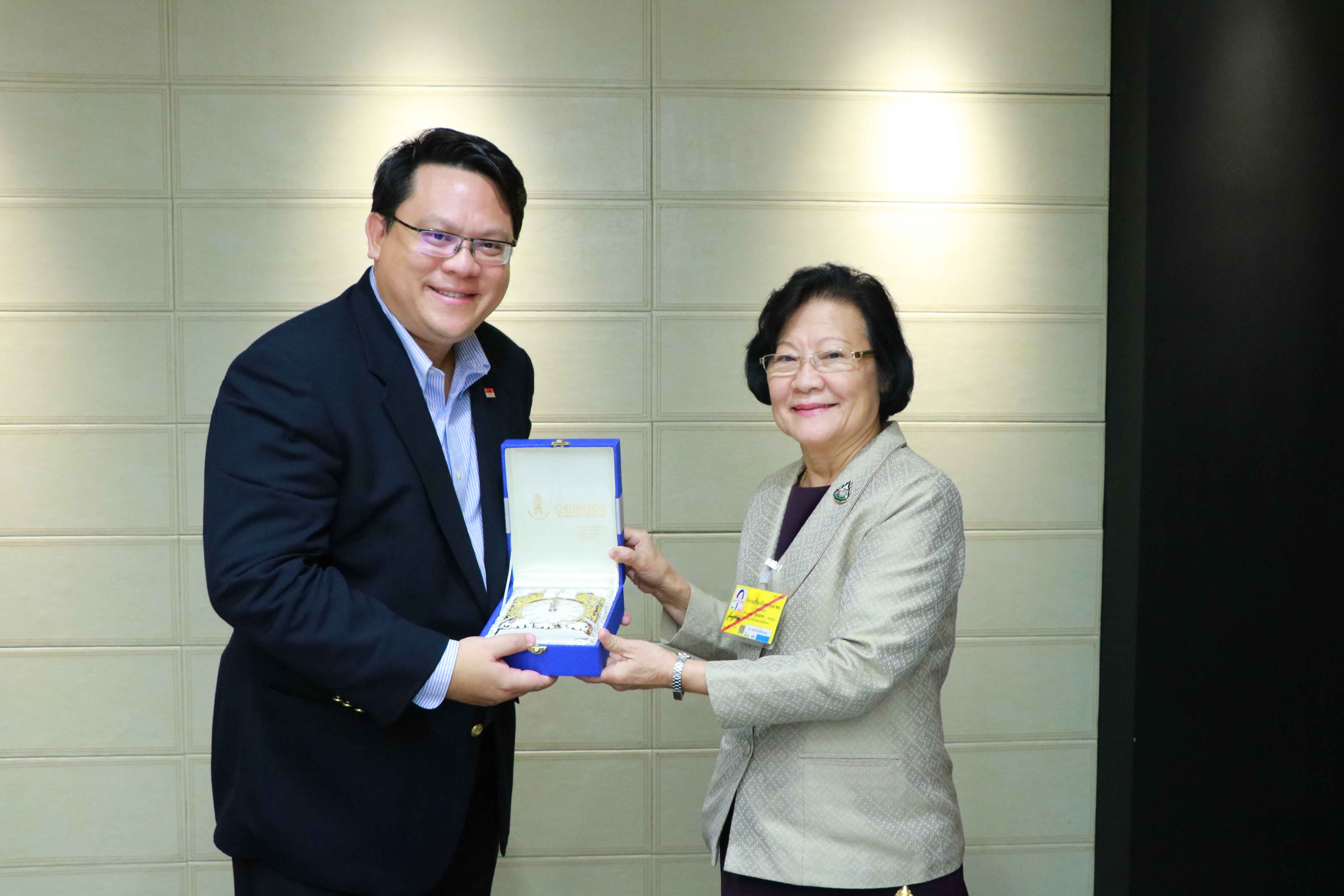 พิธีลงนามบันทึกความเข้าใจด้านความร่วมมือด้านวิชาการและการศึกษา — 2 พฤษภาคม 2025 — สถาบันเทคโนโลยีจิตรลดา CDTI