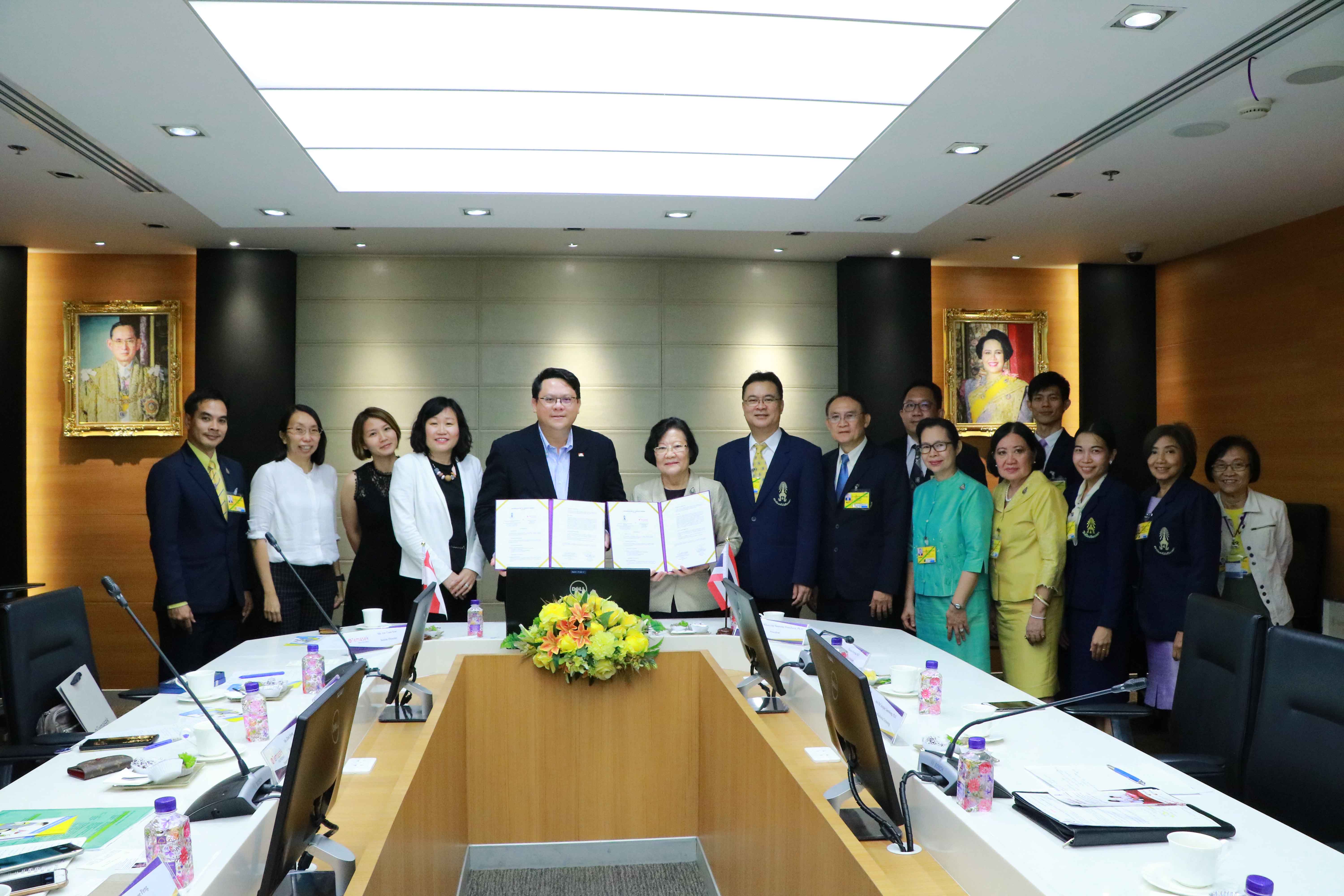 พิธีลงนามบันทึกความเข้าใจด้านความร่วมมือด้านวิชาการและการศึกษา — 2 พฤษภาคม 2025 — สถาบันเทคโนโลยีจิตรลดา CDTI