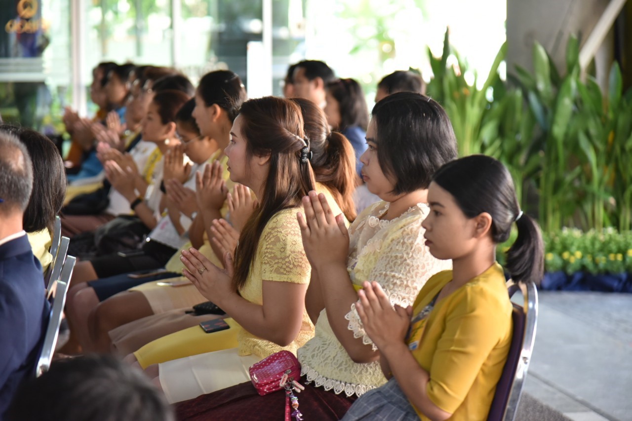 ทำบุญอุทิศถวายเป็นพระราชกุศล — 4 พฤษภาคม 2025 — สถาบันเทคโนโลยีจิตรลดา CDTI