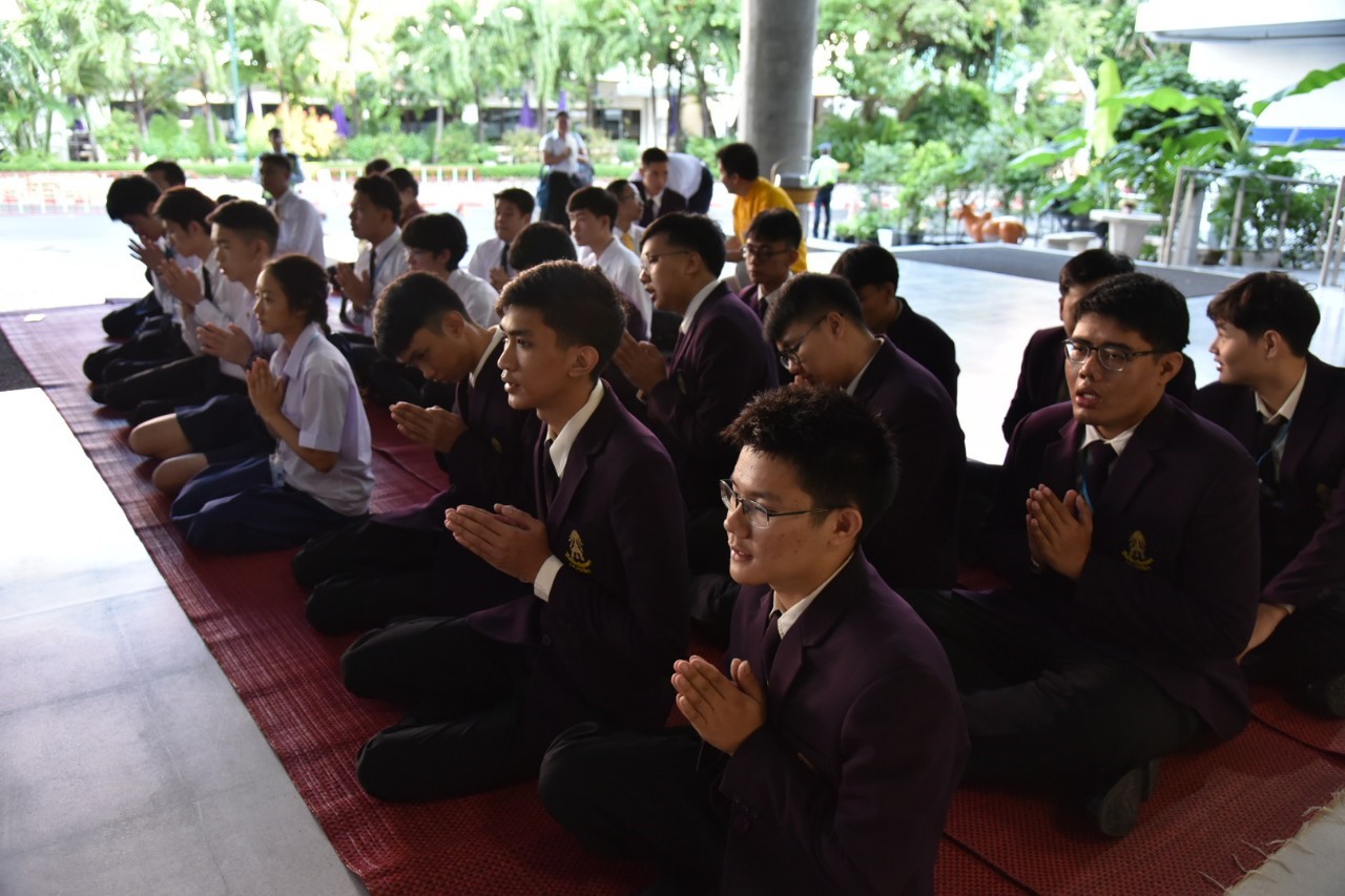 ทำบุญอุทิศถวายเป็นพระราชกุศล — 4 พฤษภาคม 2025 — สถาบันเทคโนโลยีจิตรลดา CDTI