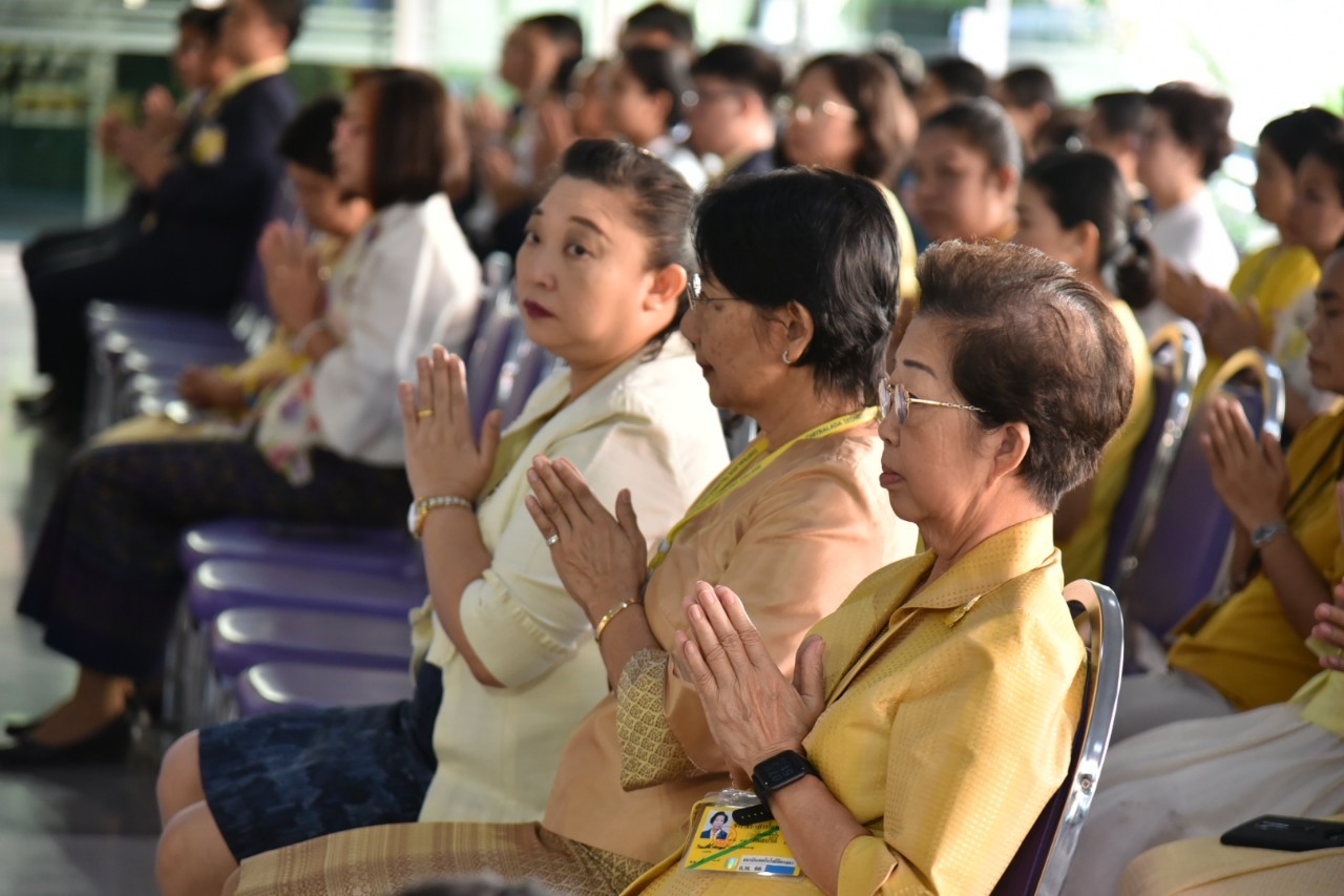ทำบุญอุทิศถวายเป็นพระราชกุศล — 4 พฤษภาคม 2025 — สถาบันเทคโนโลยีจิตรลดา CDTI