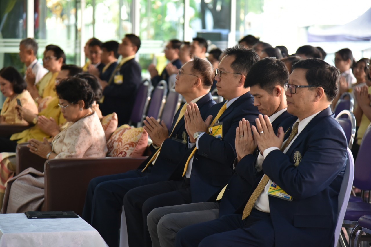 ทำบุญอุทิศถวายเป็นพระราชกุศล — 4 พฤษภาคม 2025 — สถาบันเทคโนโลยีจิตรลดา CDTI
