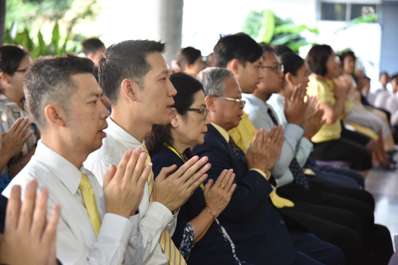 ทำบุญอุทิศถวายเป็นพระราชกุศล — 4 พฤษภาคม 2025 — สถาบันเทคโนโลยีจิตรลดา CDTI