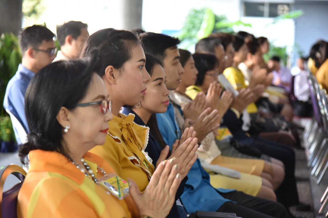 ทำบุญอุทิศถวายเป็นพระราชกุศล — 4 พฤษภาคม 2025 — สถาบันเทคโนโลยีจิตรลดา CDTI