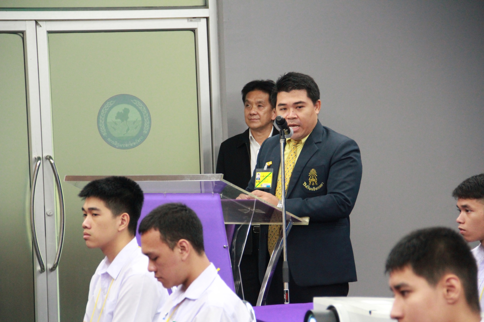 พิธีปิดการฝึกอบรมและสอบภาคปฏิบัติการติดตั้งไฟฟ้า — 8 พฤษภาคม 2025 — สถาบันเทคโนโลยีจิตรลดา CDTI